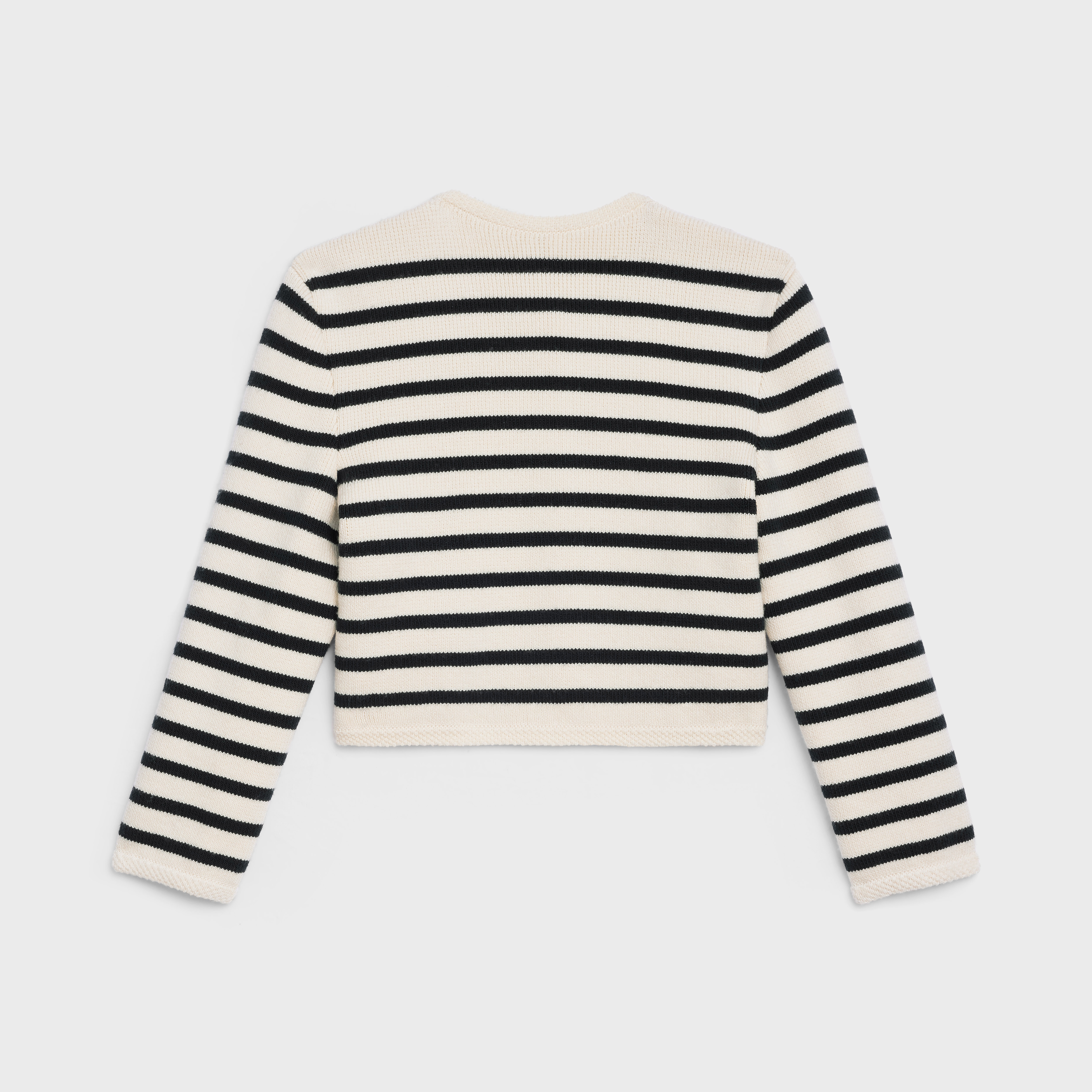 “CHASSEUR” JACKET IN STRIPED WOOL - 2