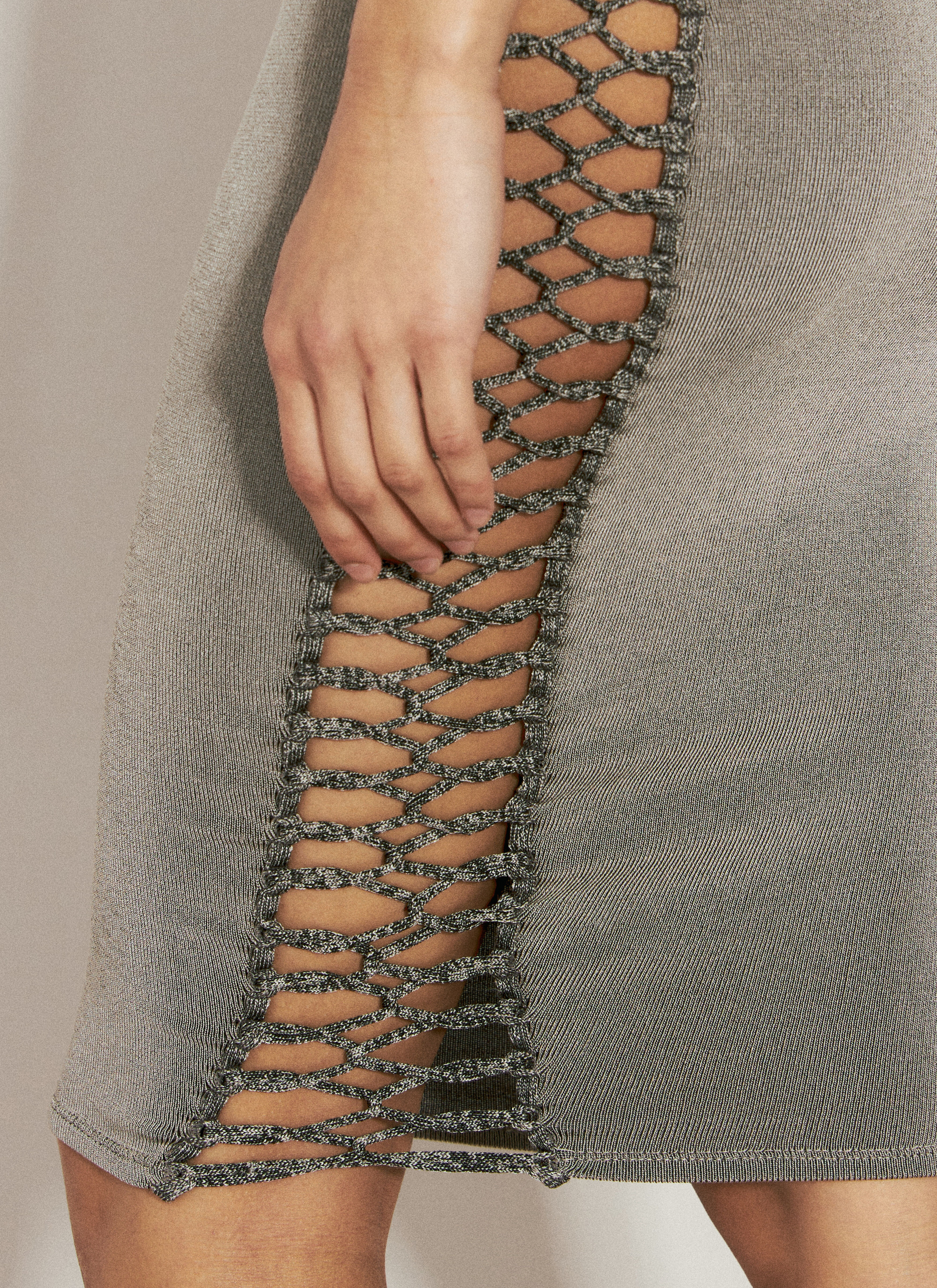 Floater Knit Midi Dress - 3