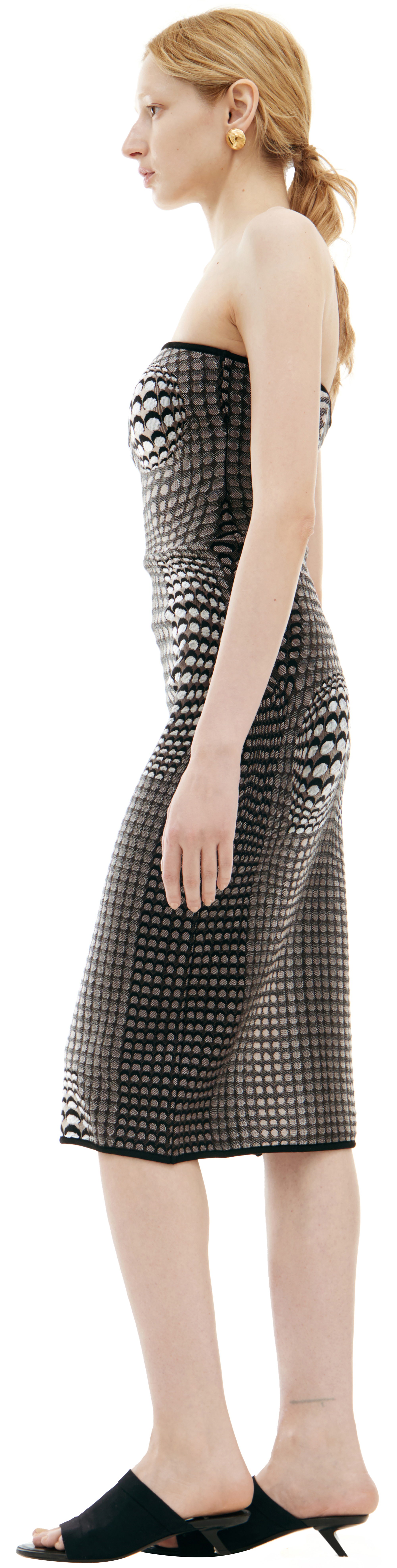MONOPRINT MIDI DRESS - 2