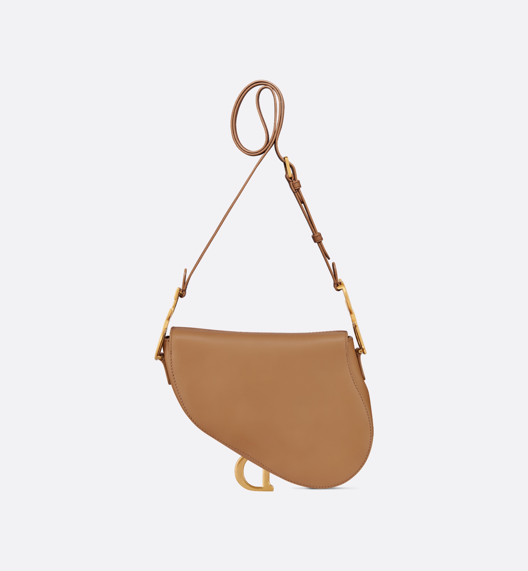 Medium Soft Saddle Bag with Strap - 2