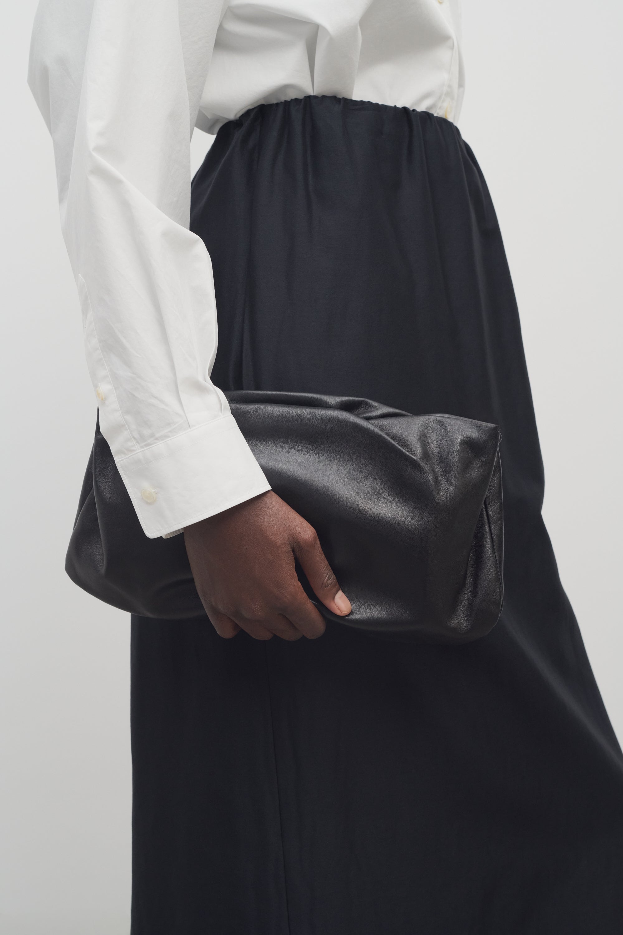 XL Bourse Bag in Leather - 4