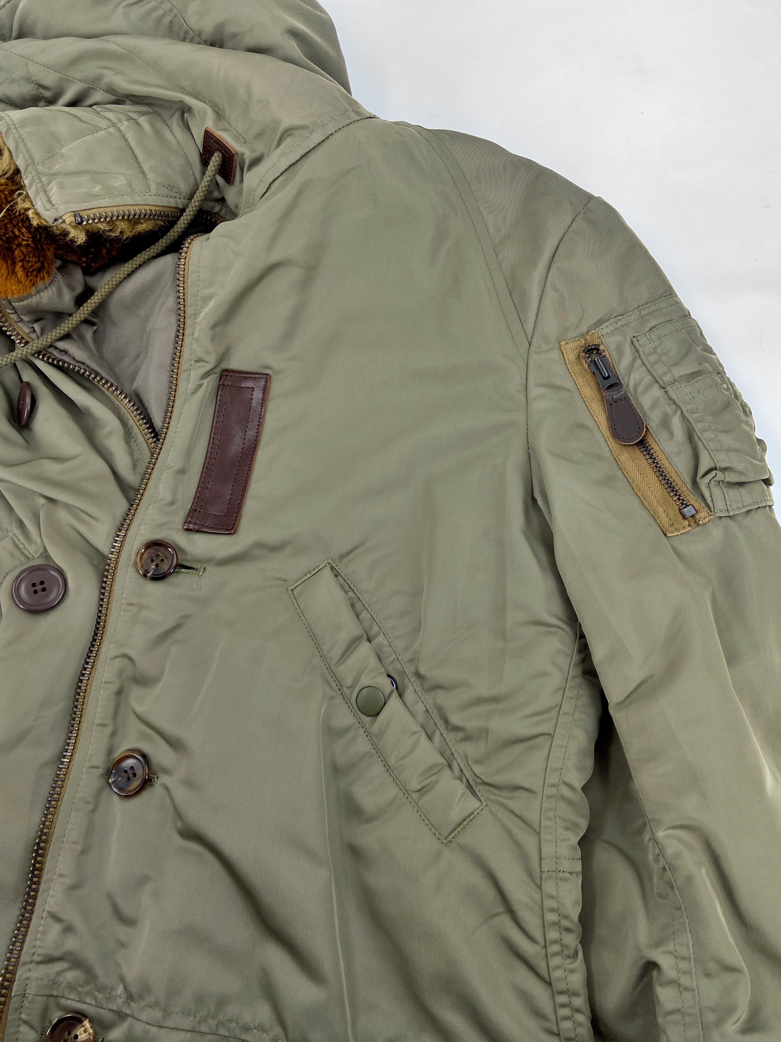 Junya Watanabe Fall 2006 Grail N-3B Oversized Military Parka Coat S - 10