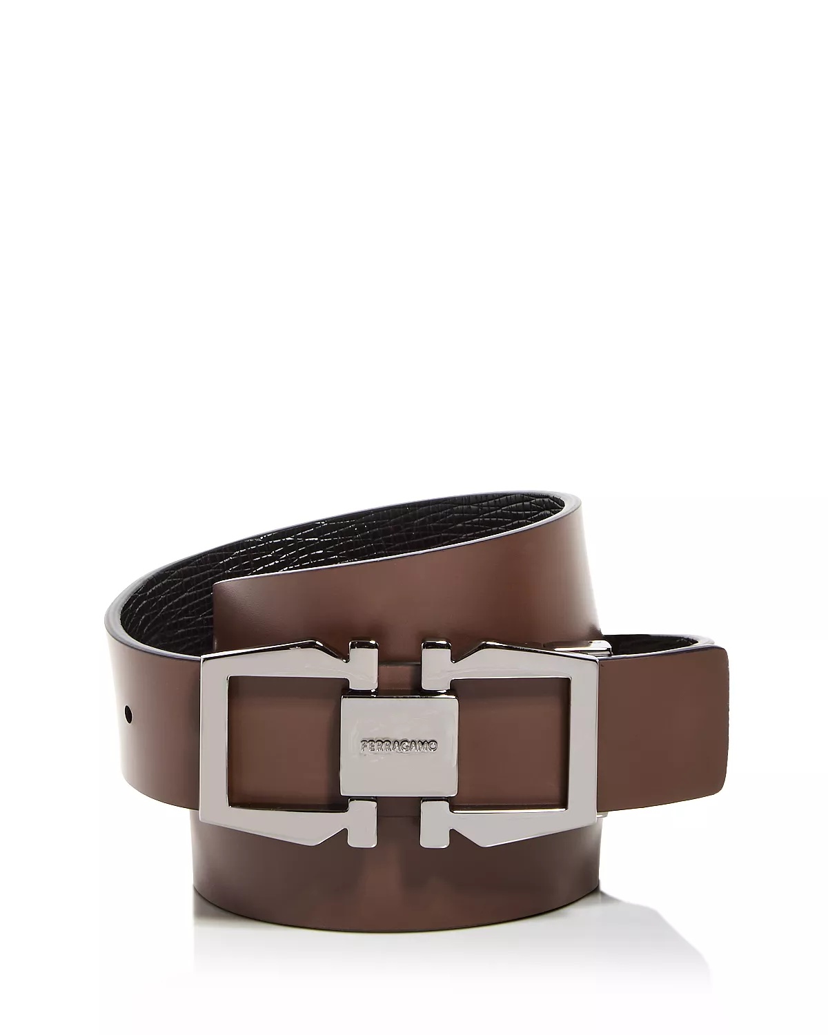 Men's Gancini Reversible Leather Belt - 2