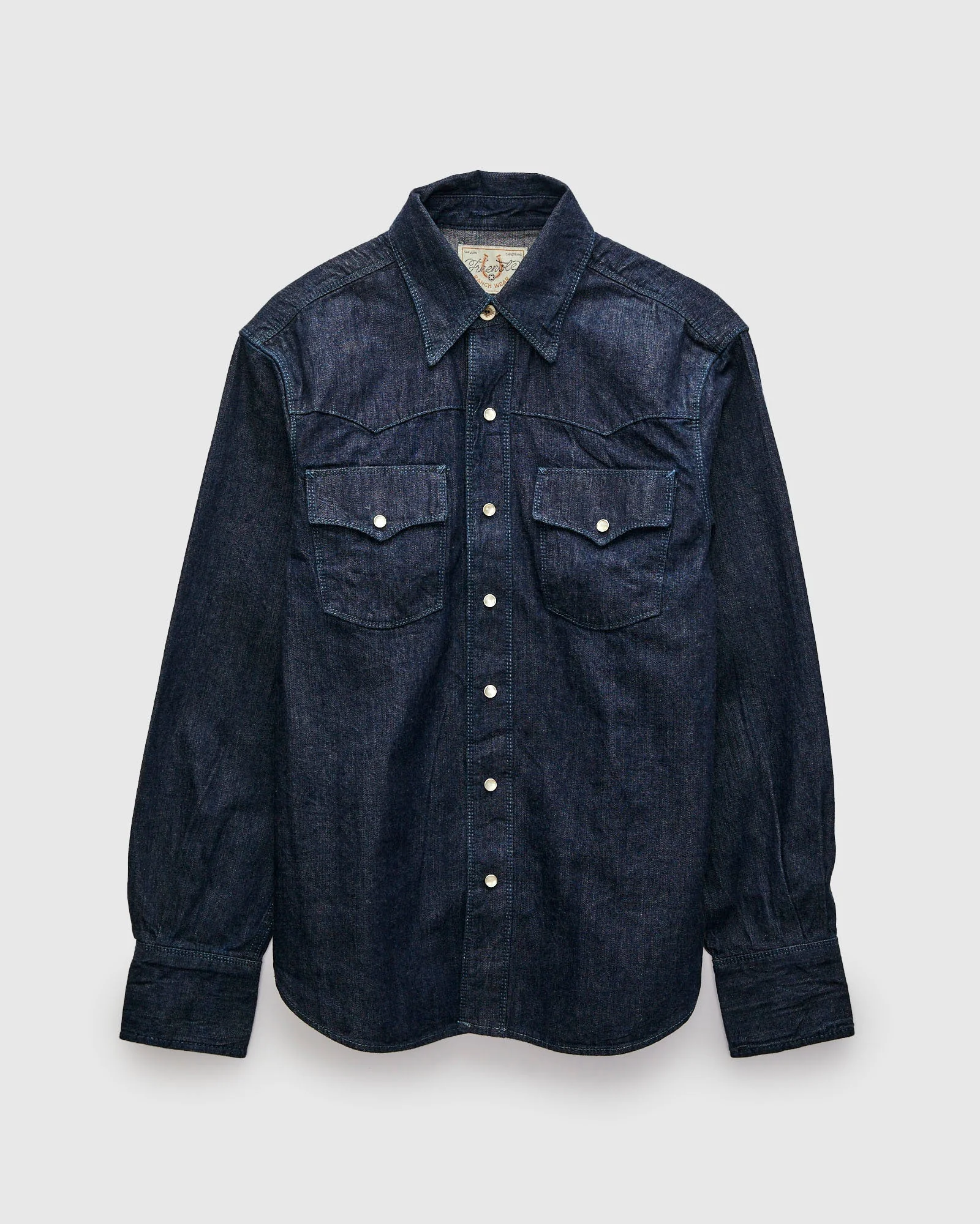 11oz Western Scout Shirt in 1900s Denim - 1