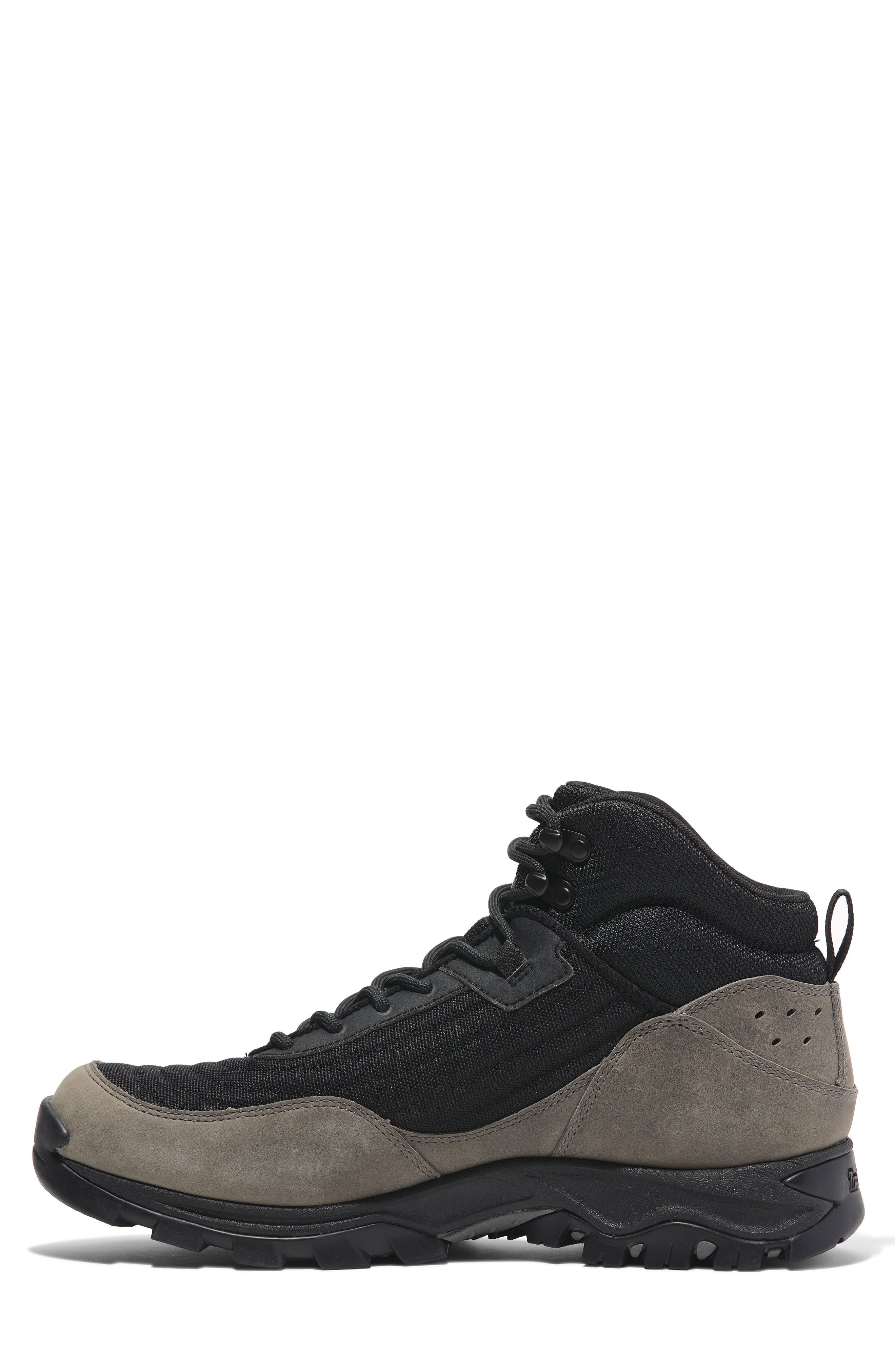 Timberland Mt. Maddsen Waterproof Hiking Boot in Black Mesh W Md Grey at Nordstrom - 7