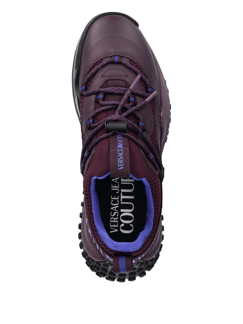logo-detail lace-up sneakers 3