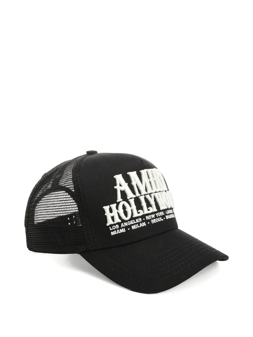 LETTERING MESH BASEBALL HAT - 1