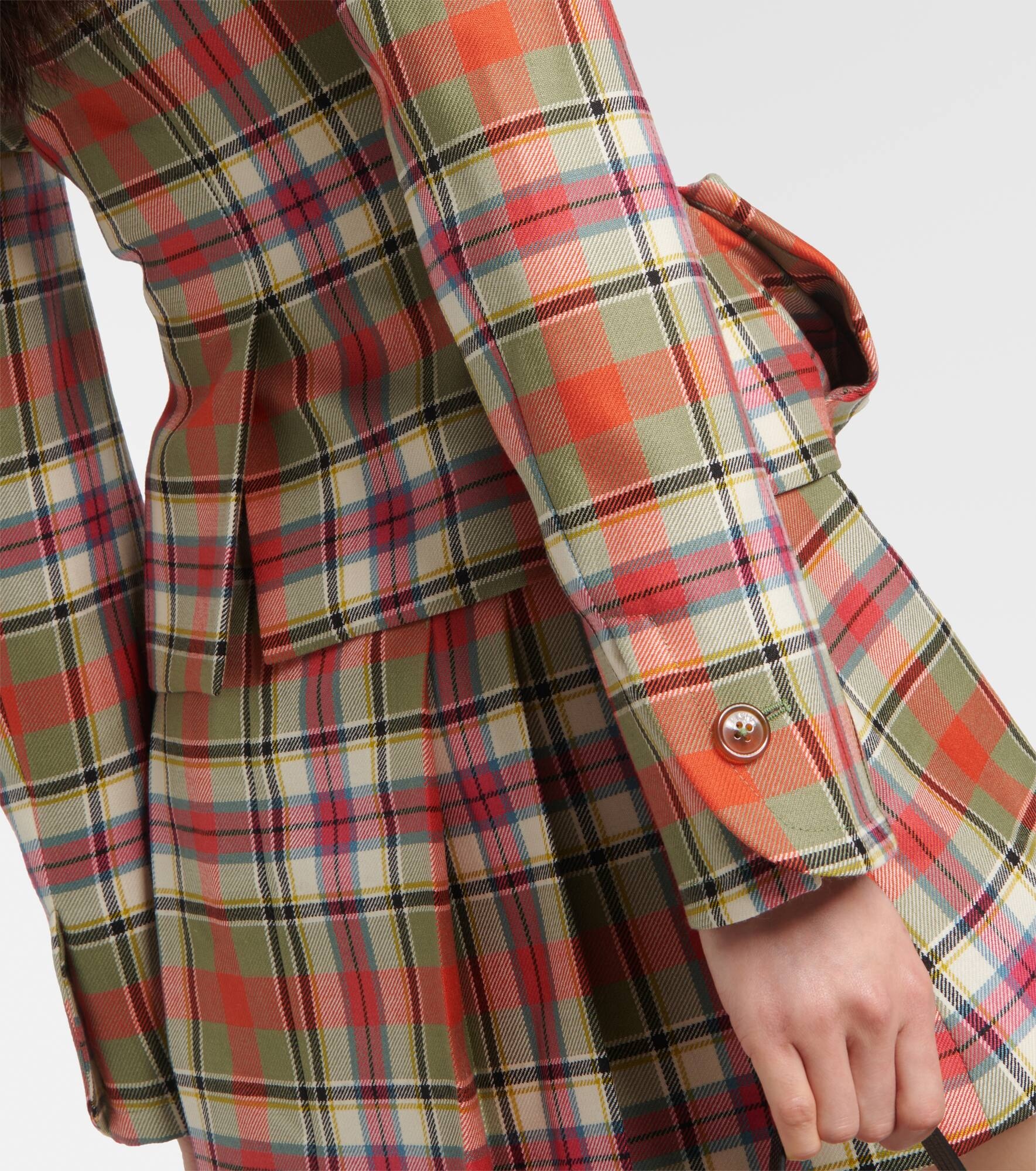 Drunken Tailored checked wool jacket - 6