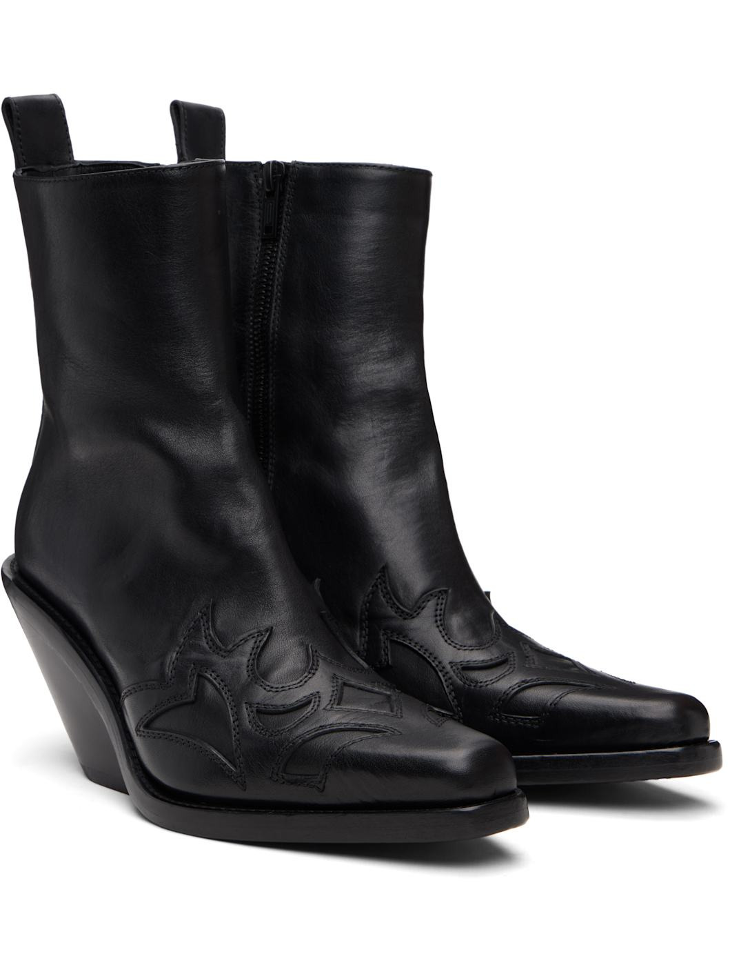 Black Heimo Ankle Boots - 4
