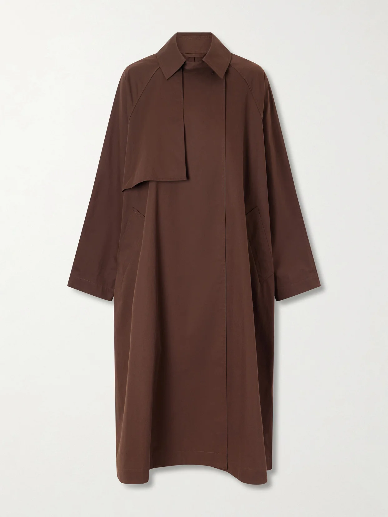 Delta Cotton-twill Trench Coat - 1