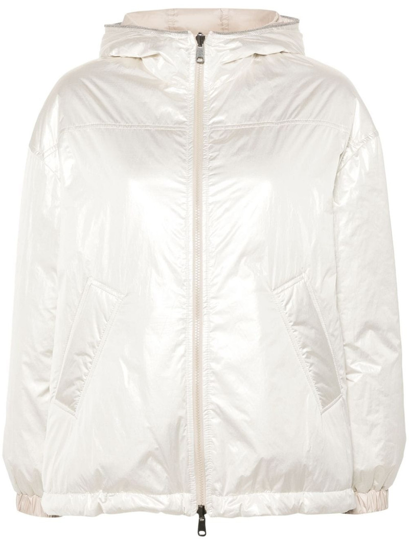 reversible metallic padded jacket 1