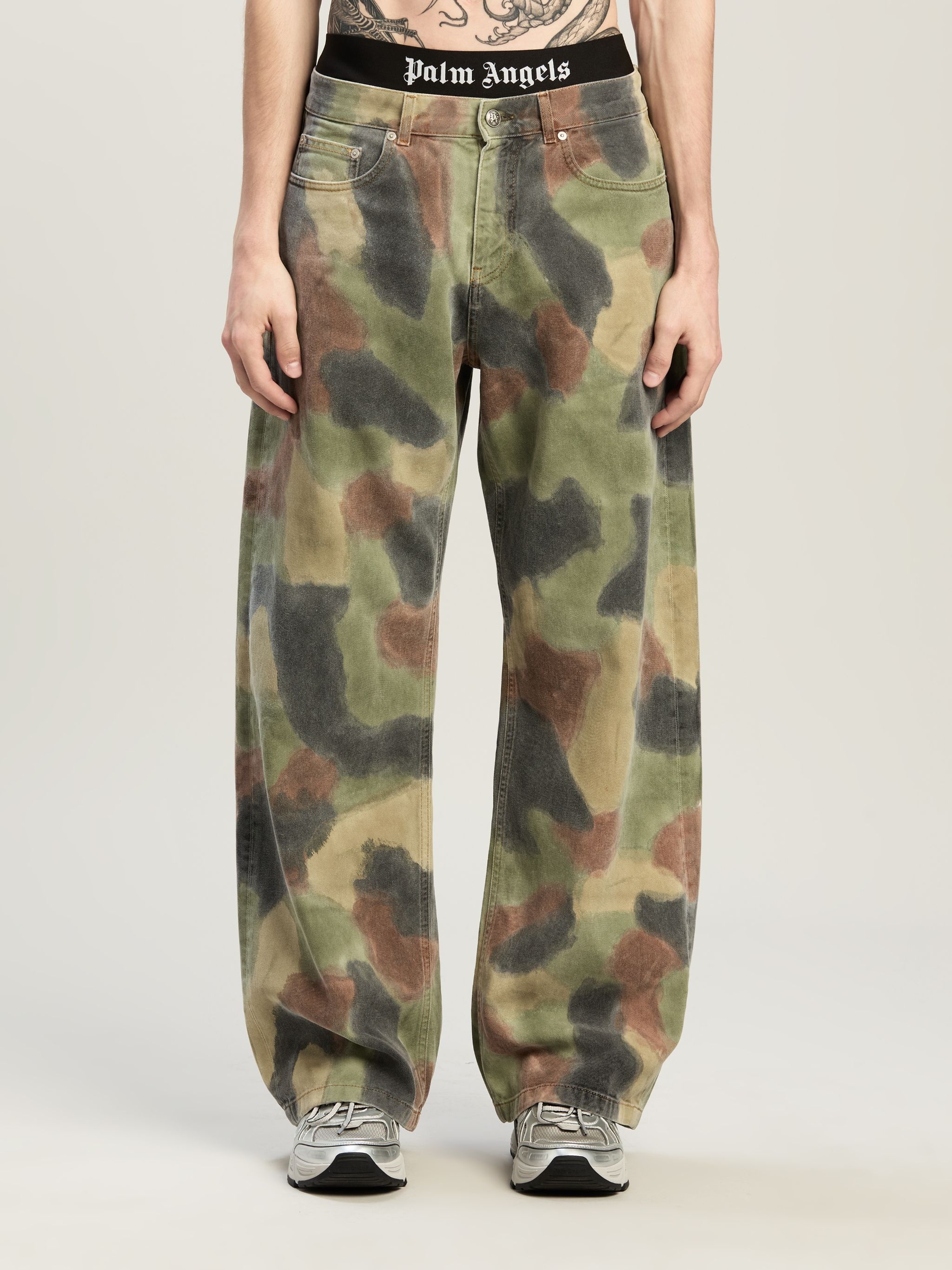 Seasonal Camouflage Loose Pants - 3