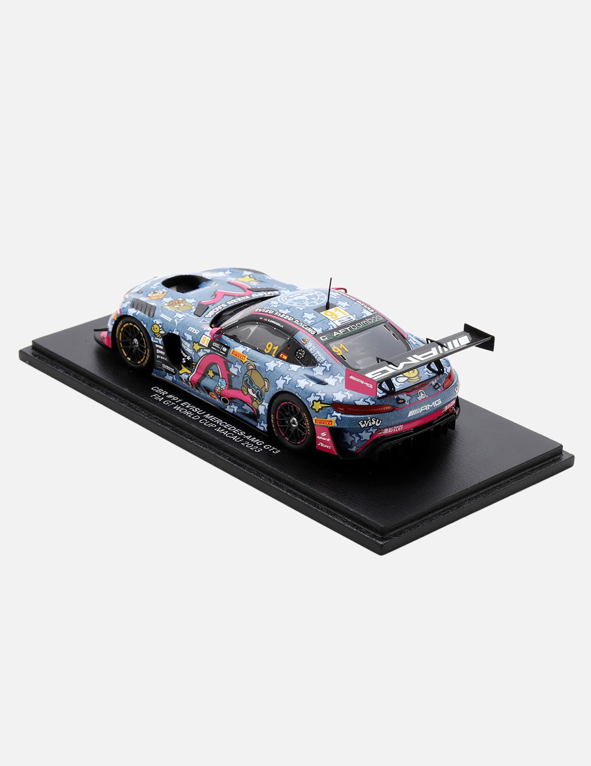 EVISU KIZZU X MERCEDES-AMG GT3 1:43 SCALE MODEL CAR - 8