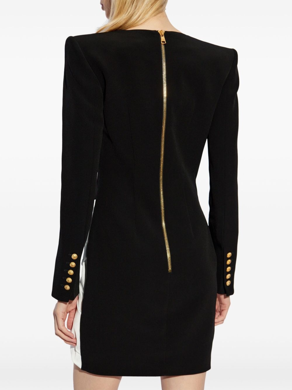 two-tone mini dress - 4