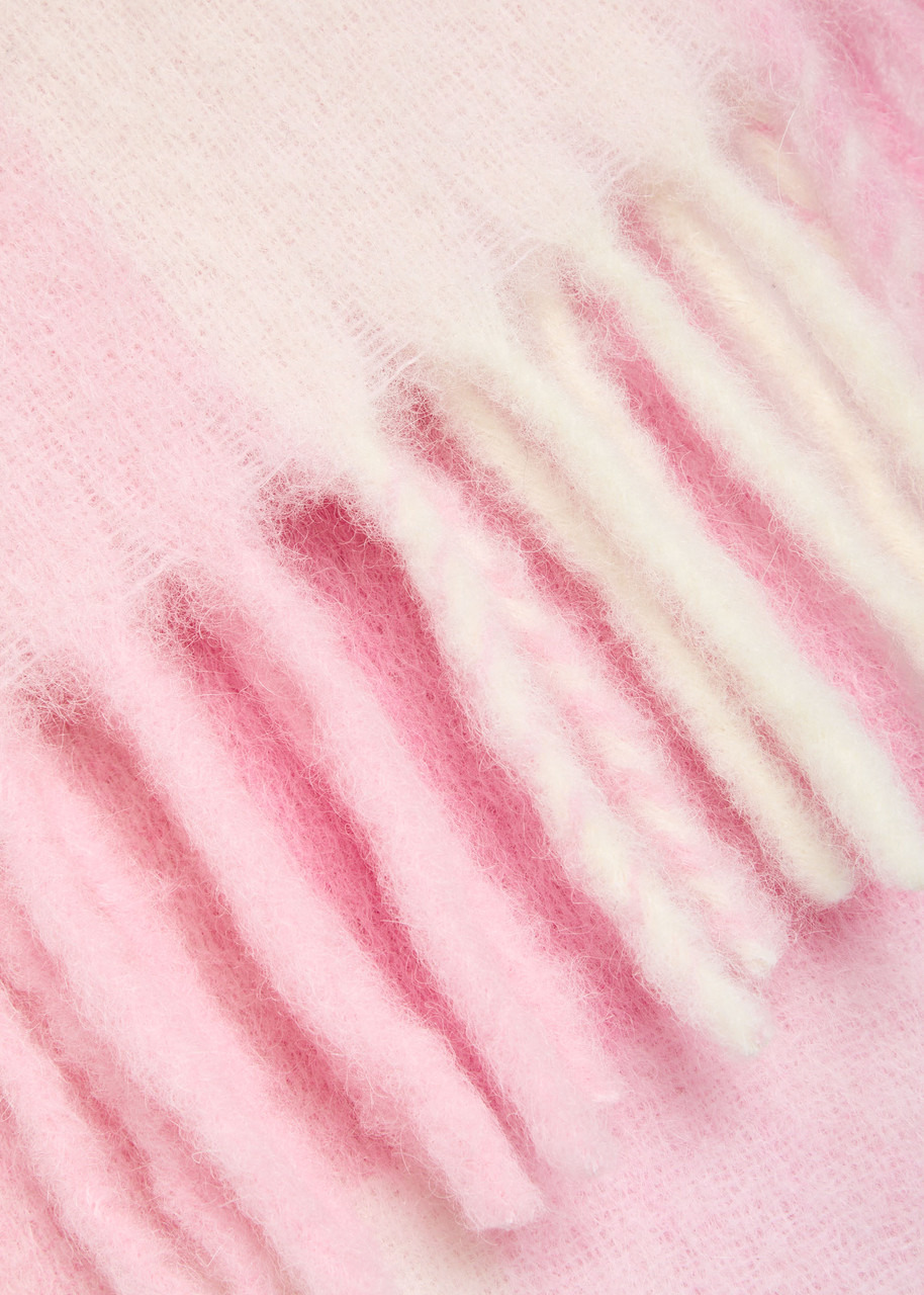 Acne Studios Vally Checked Wool-blend Scarf - 3