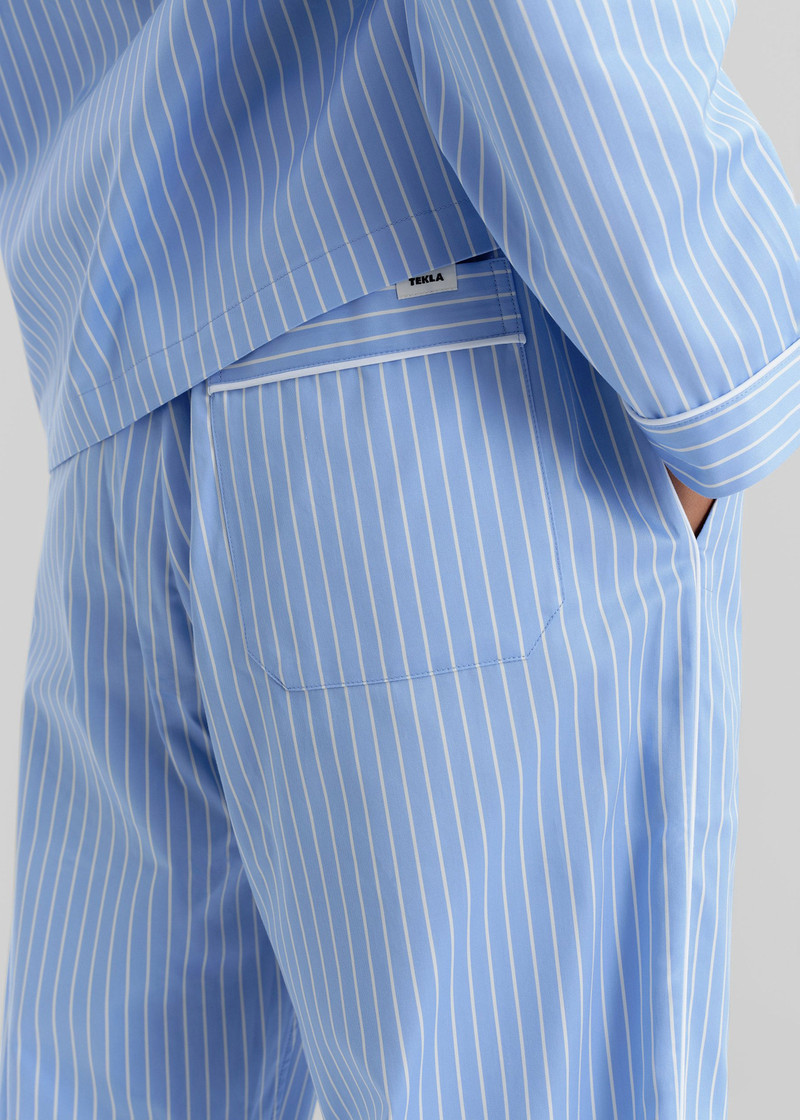 TEKLA Tekla Sateen Pyjama Pants - Polo Stripes outlook