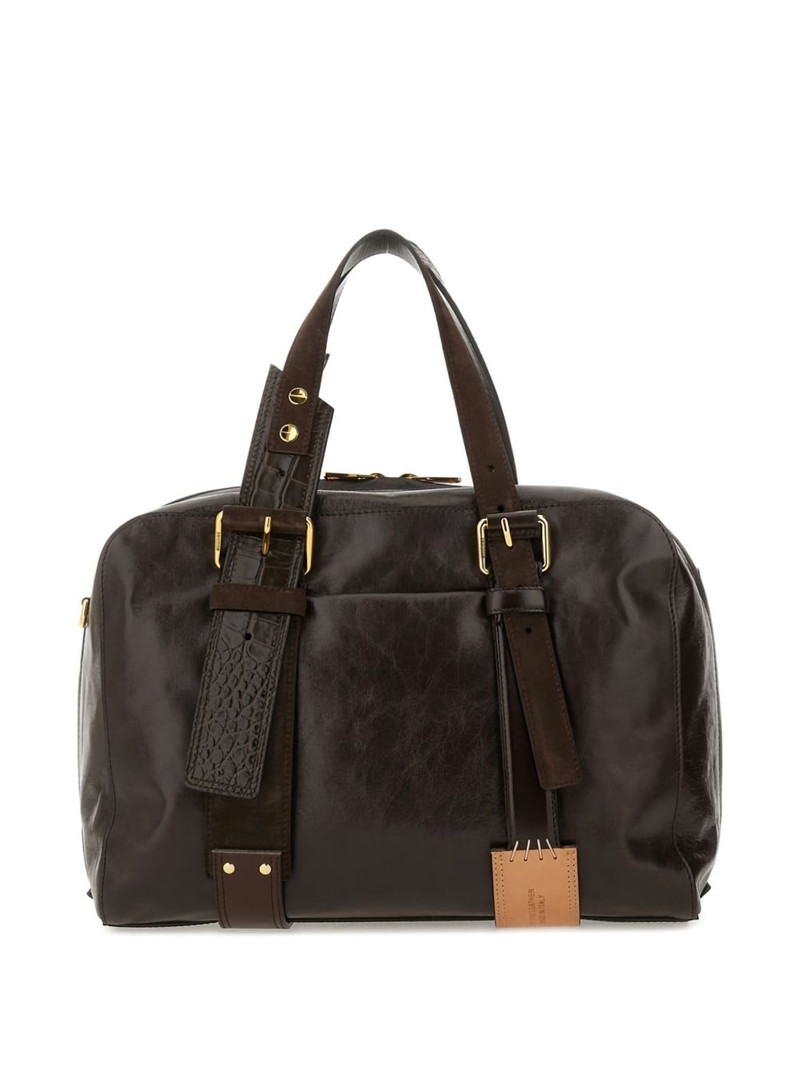 distressed-effect tote bag 1