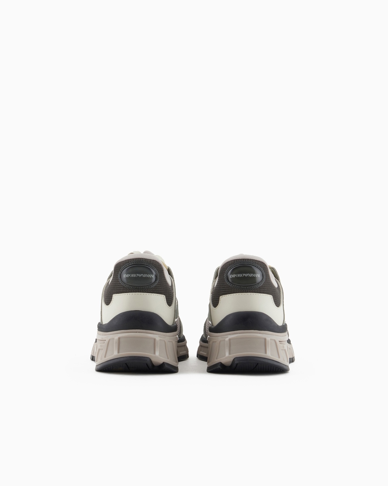 MESH SNEAKERS WITH SUEDE DETAILS - 4