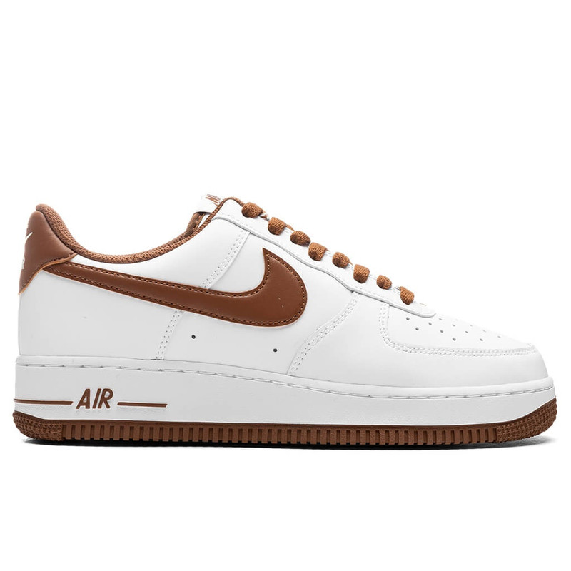 NIKE AIR FORCE 1 '07 - WHITE/PECAN - 1
