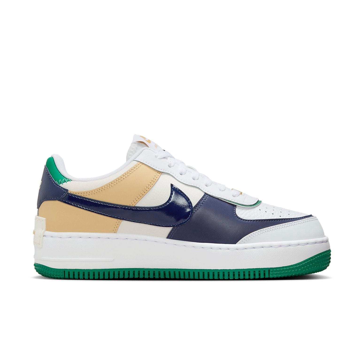 (WMNS) Nike Air Force 1 Shadow 'White Malachite Sesame' DZ1847-102 - 2