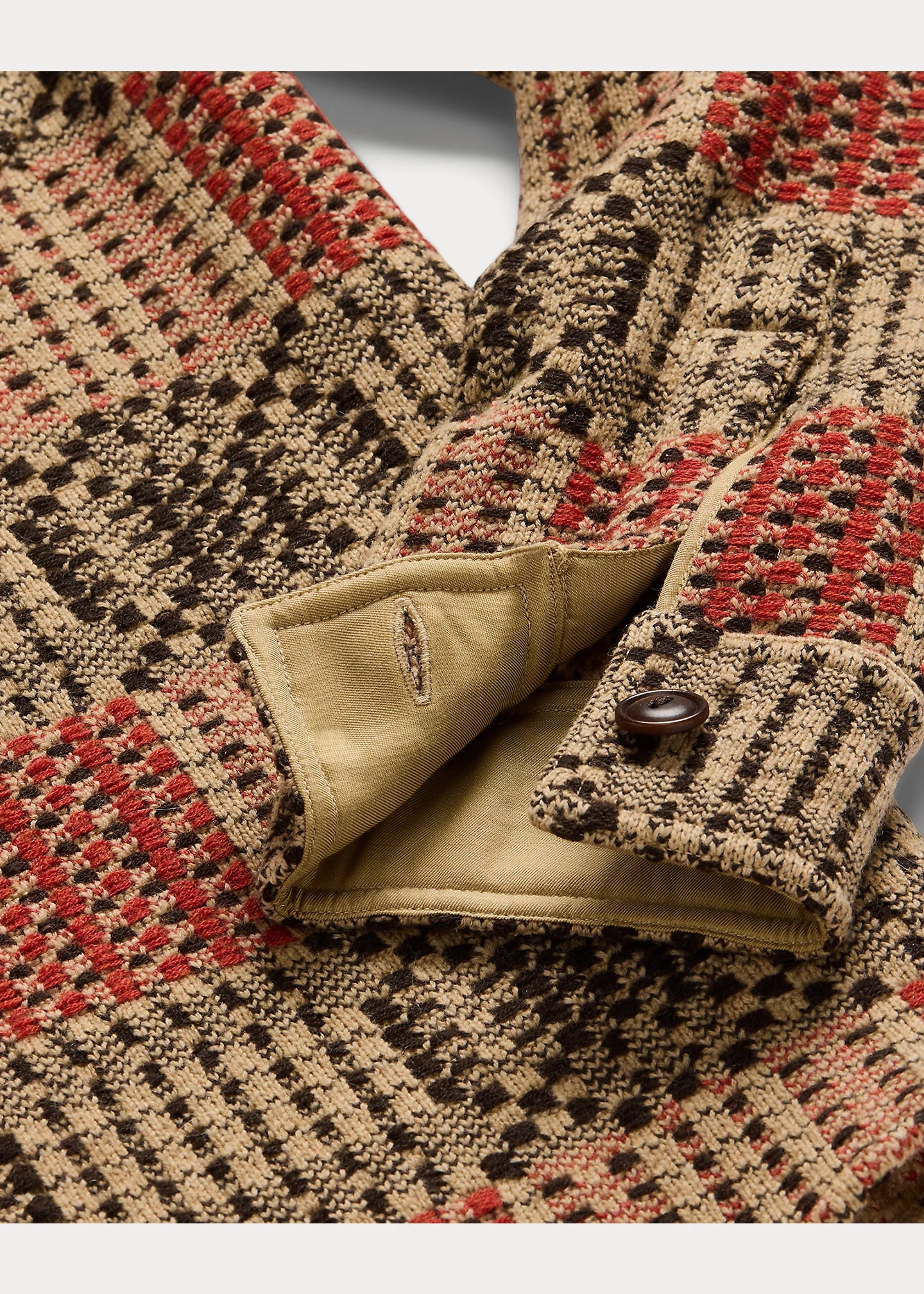 Wool Jacquard Overshirt Sweater - 4