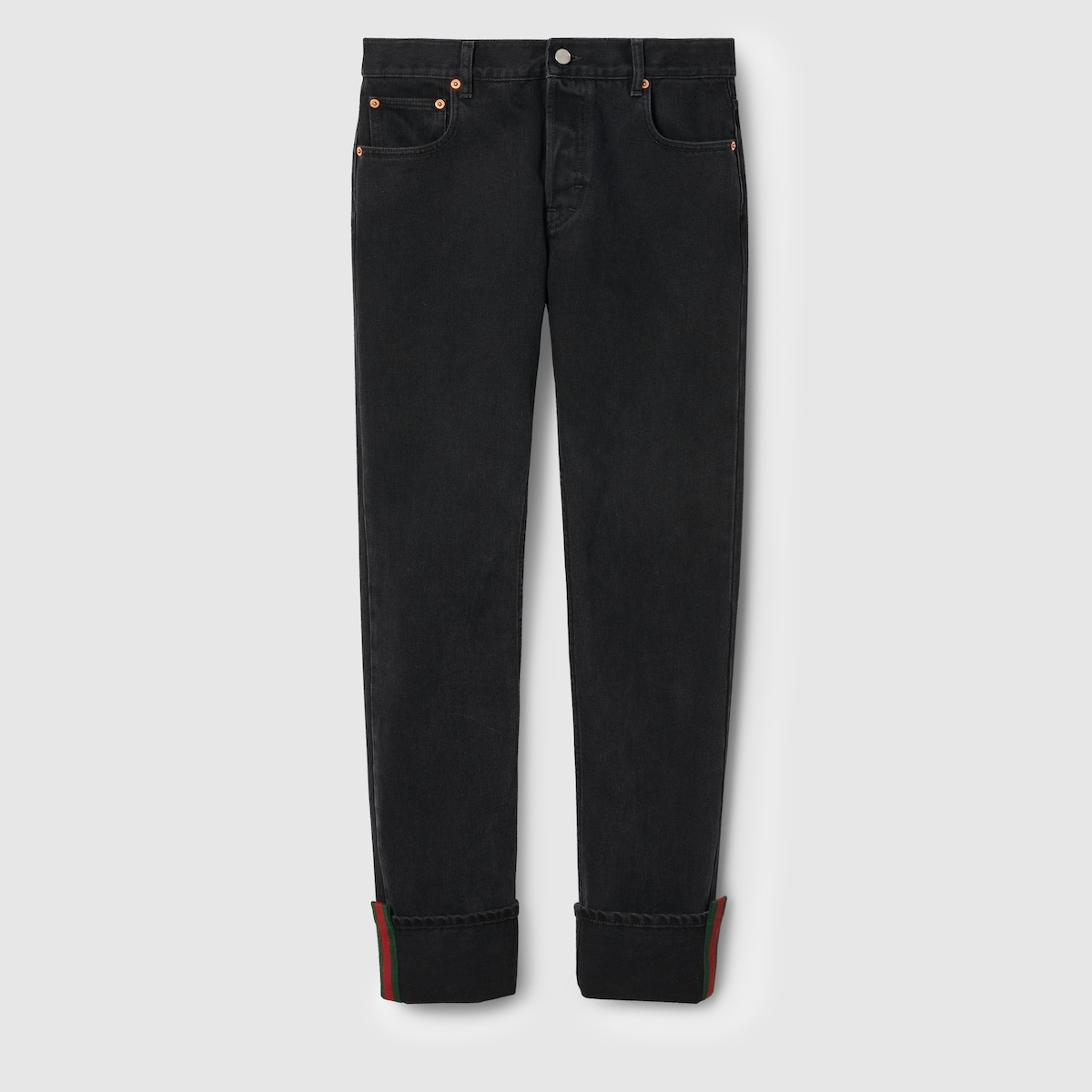 Denim pant with Web - 1