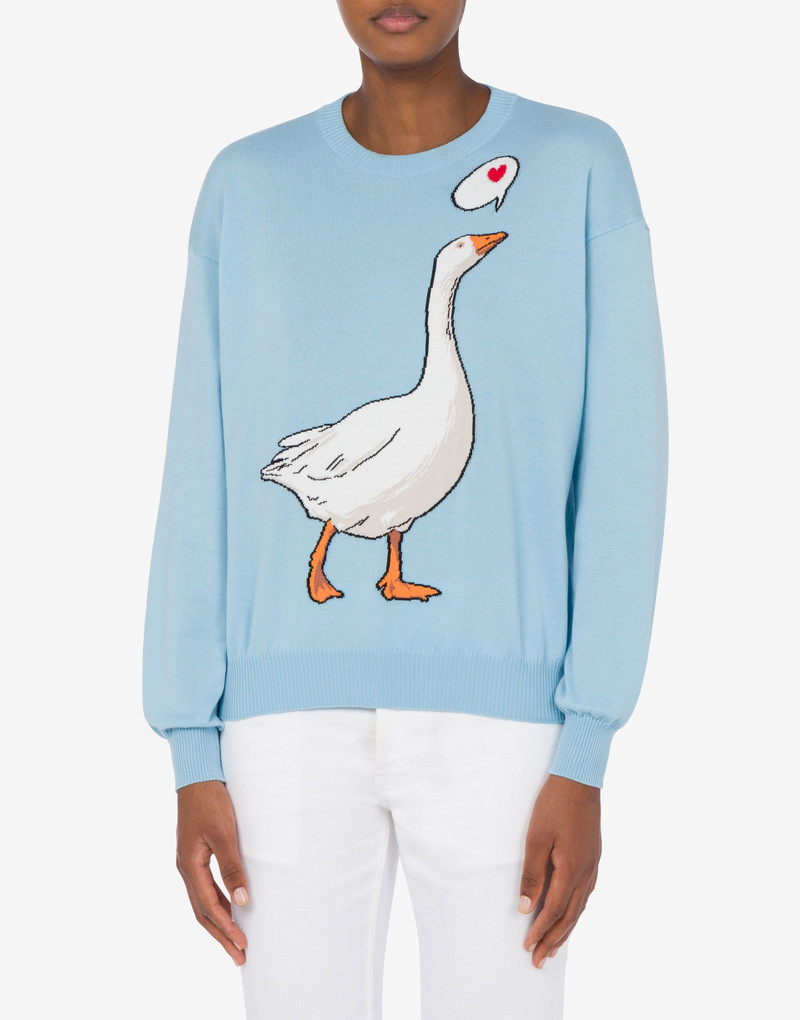 COTTON PULLOVER GOOSE 1