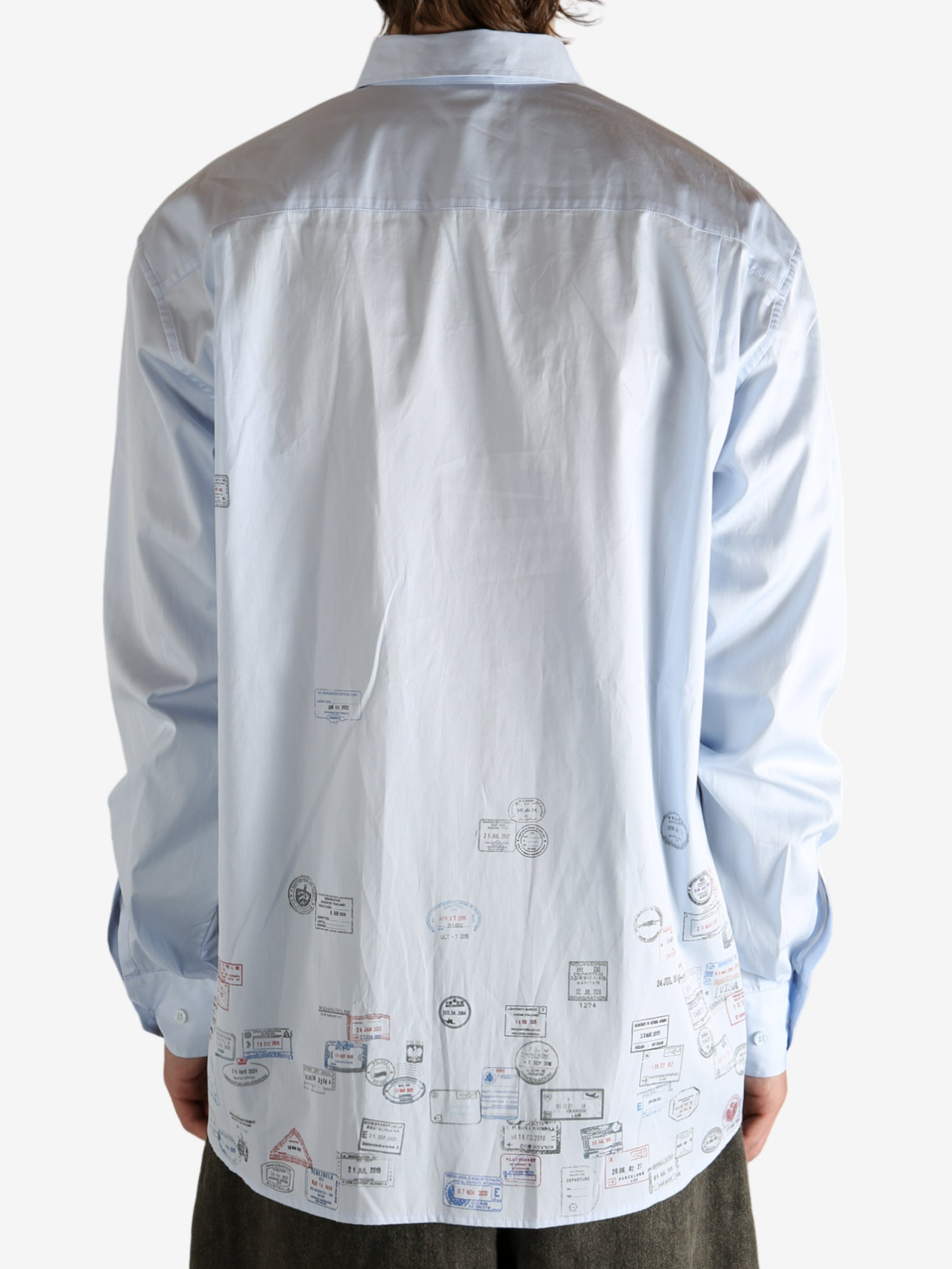VETEMENTS - Men Passport Stamps Shirt - 3