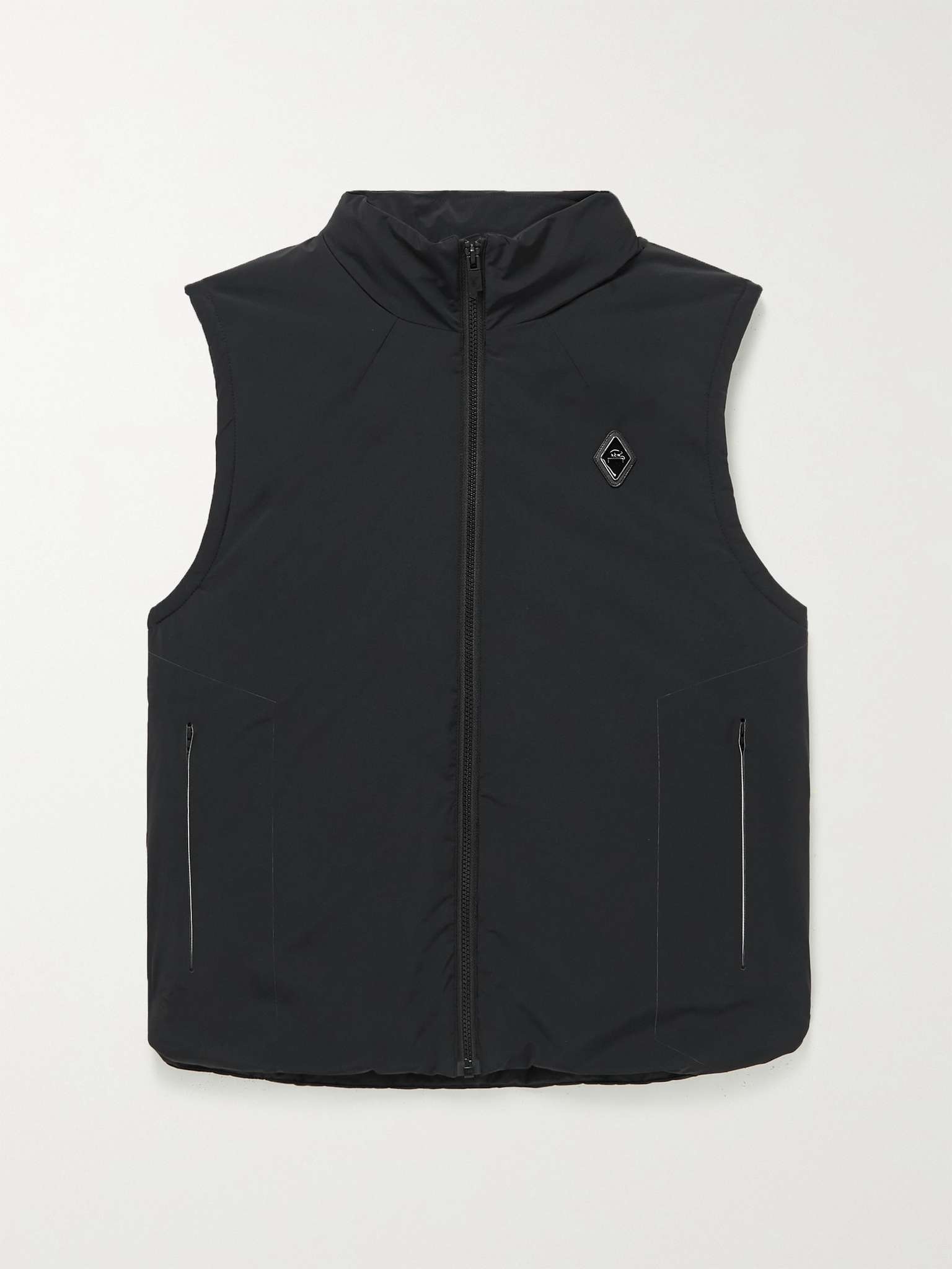 Fragment Logo-Appliquéd Padded Shell Hooded Gilet - 1