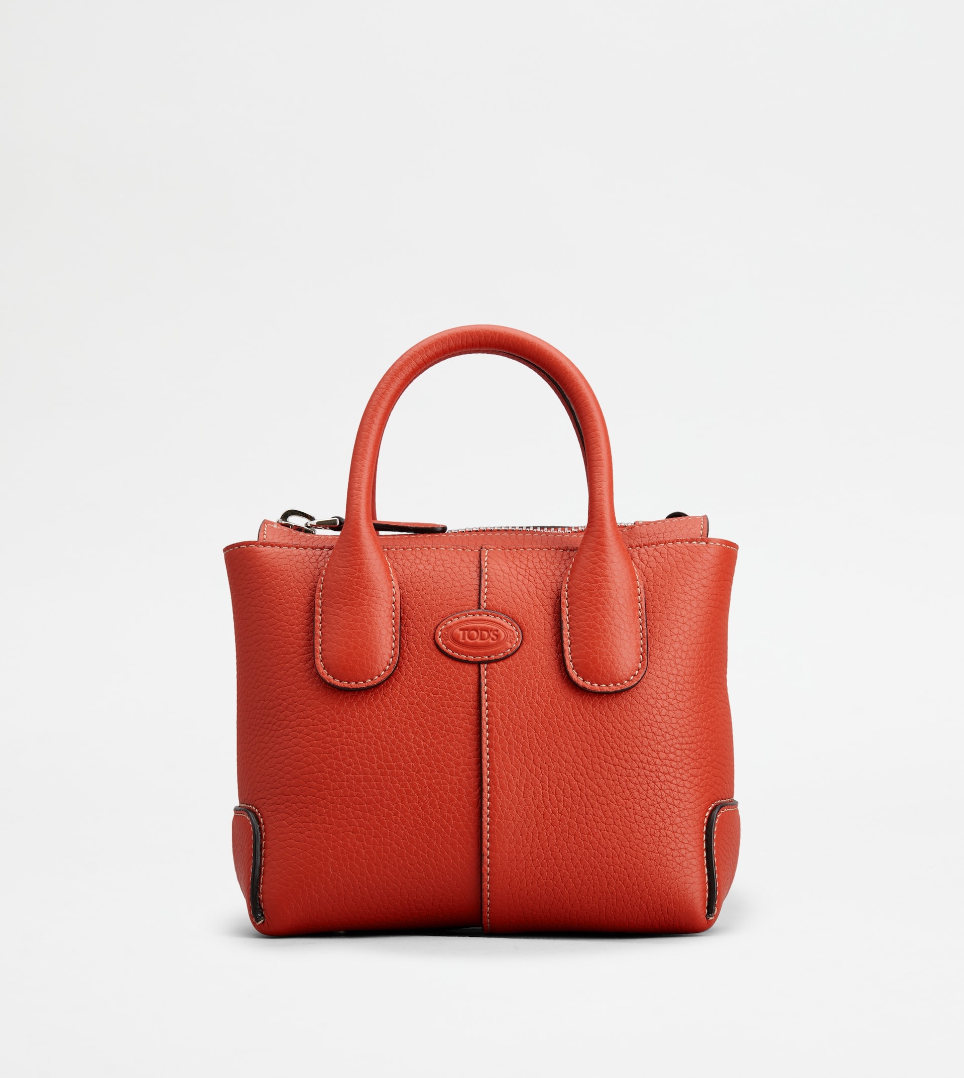 TOD'S DI BAG IN LEATHER MINI - RED - 1