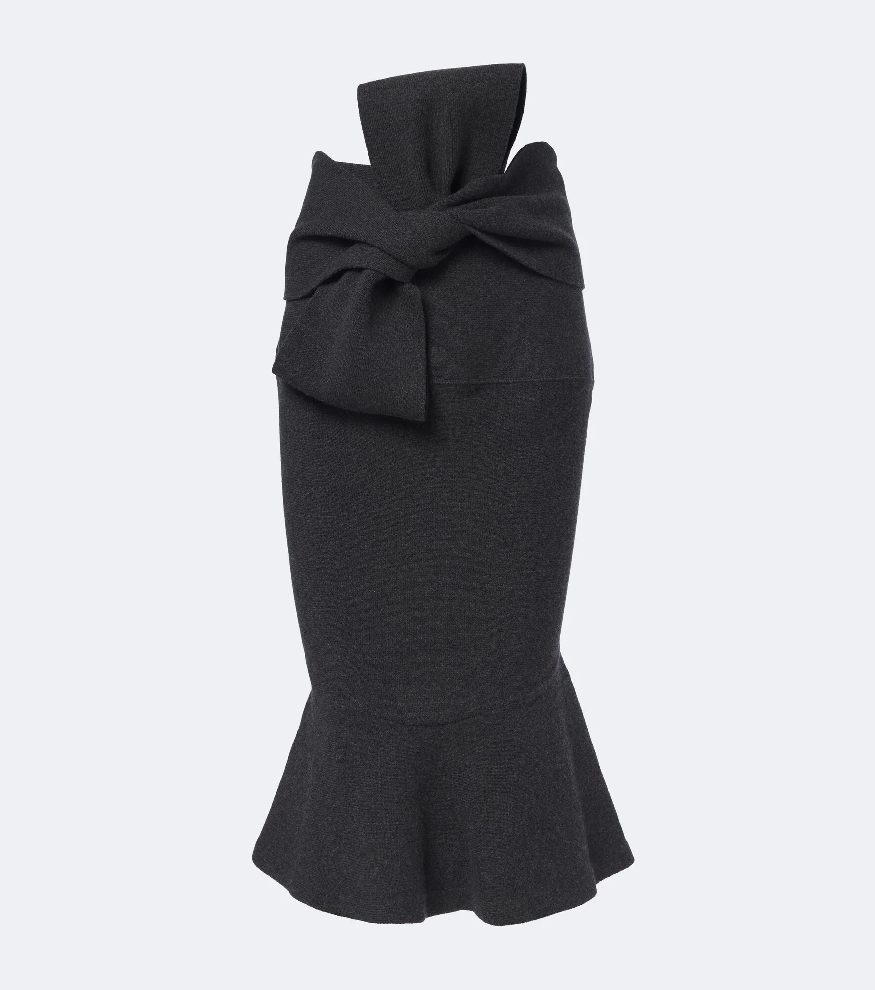 Fiocco wool and cashmere midi skirt - 1