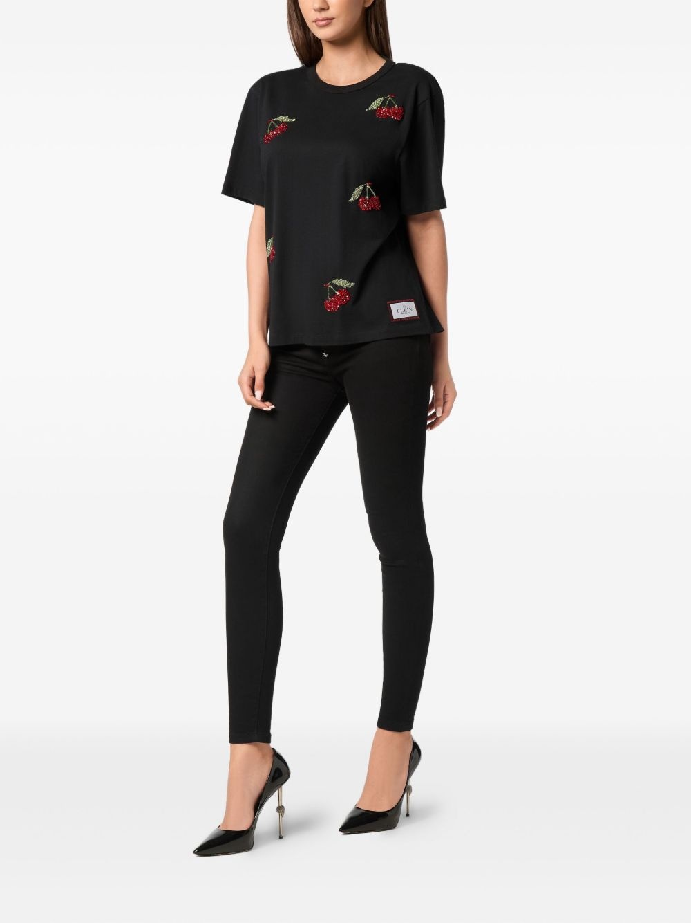 cherry-print T-Shirt - 2