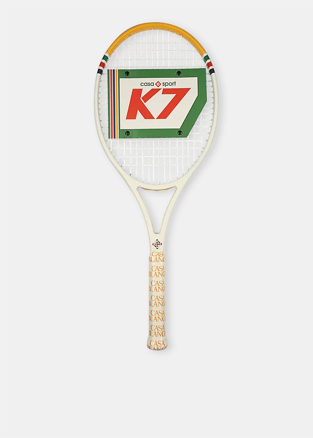 White K7 Tennis Racket - 1