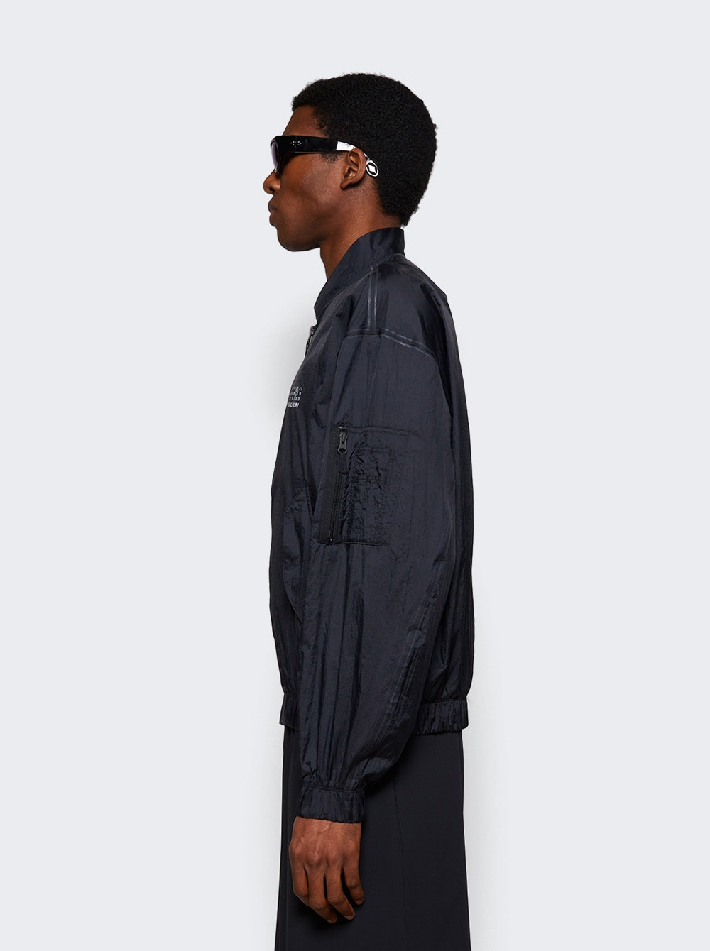 X Salomon Sports Bomber Jacket Deep Black - 3