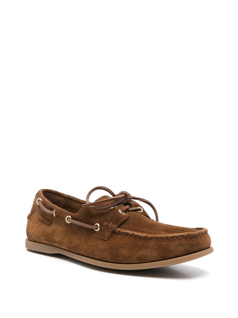 TOM FORD suede boat shoes outlook