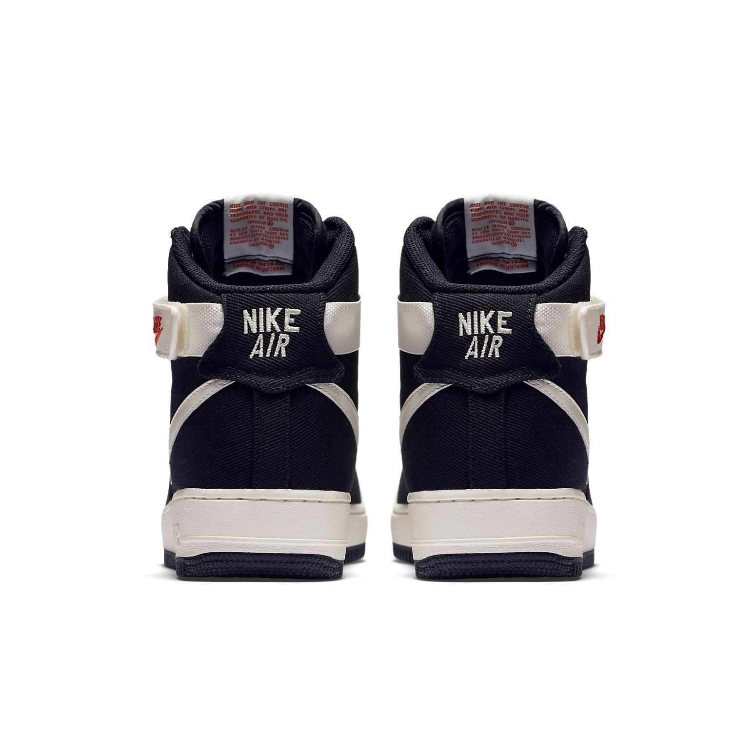 Nike Air Force 1 High Retro 'Black Canvas' 832747-001 - 5
