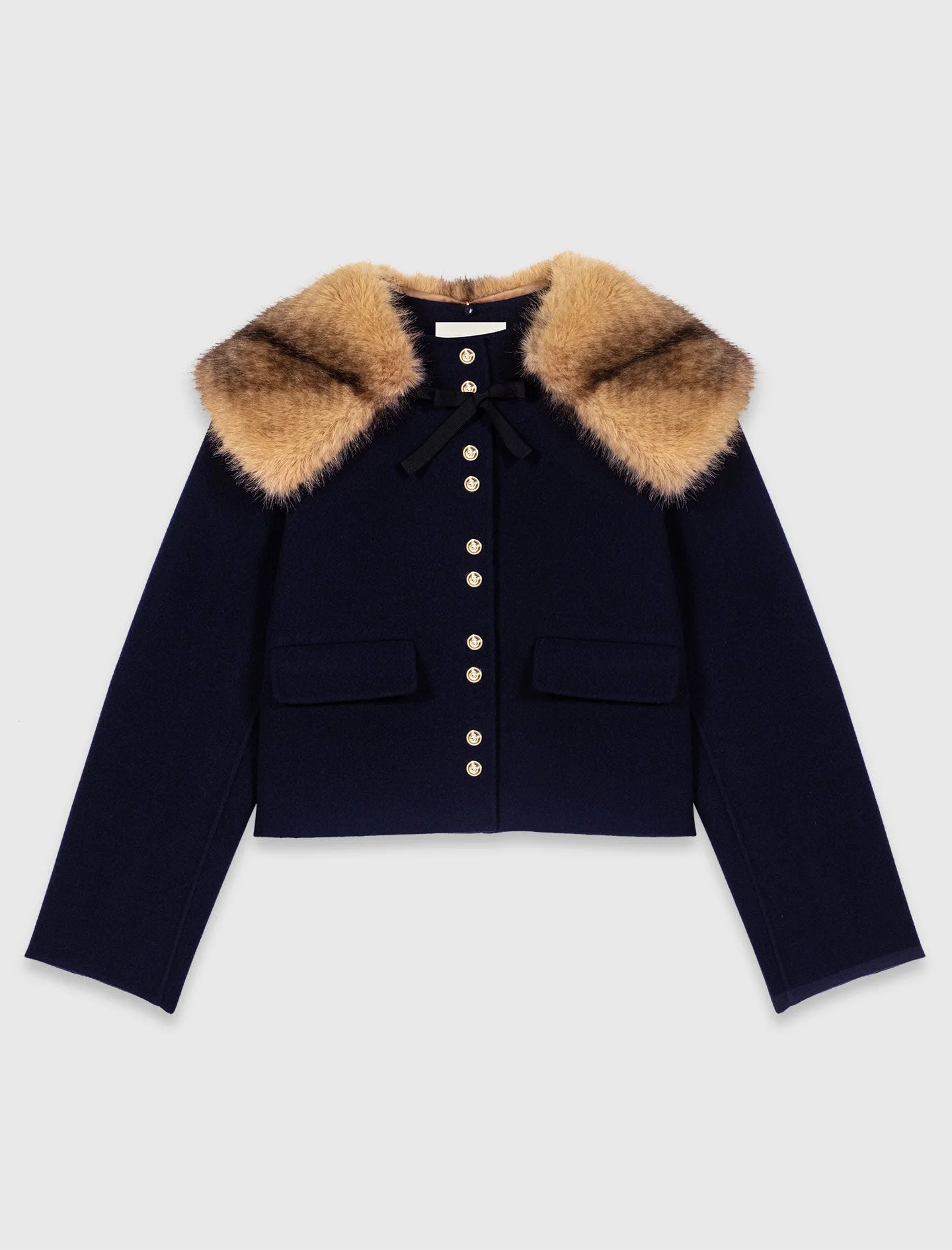 Short double-faced coat - 1