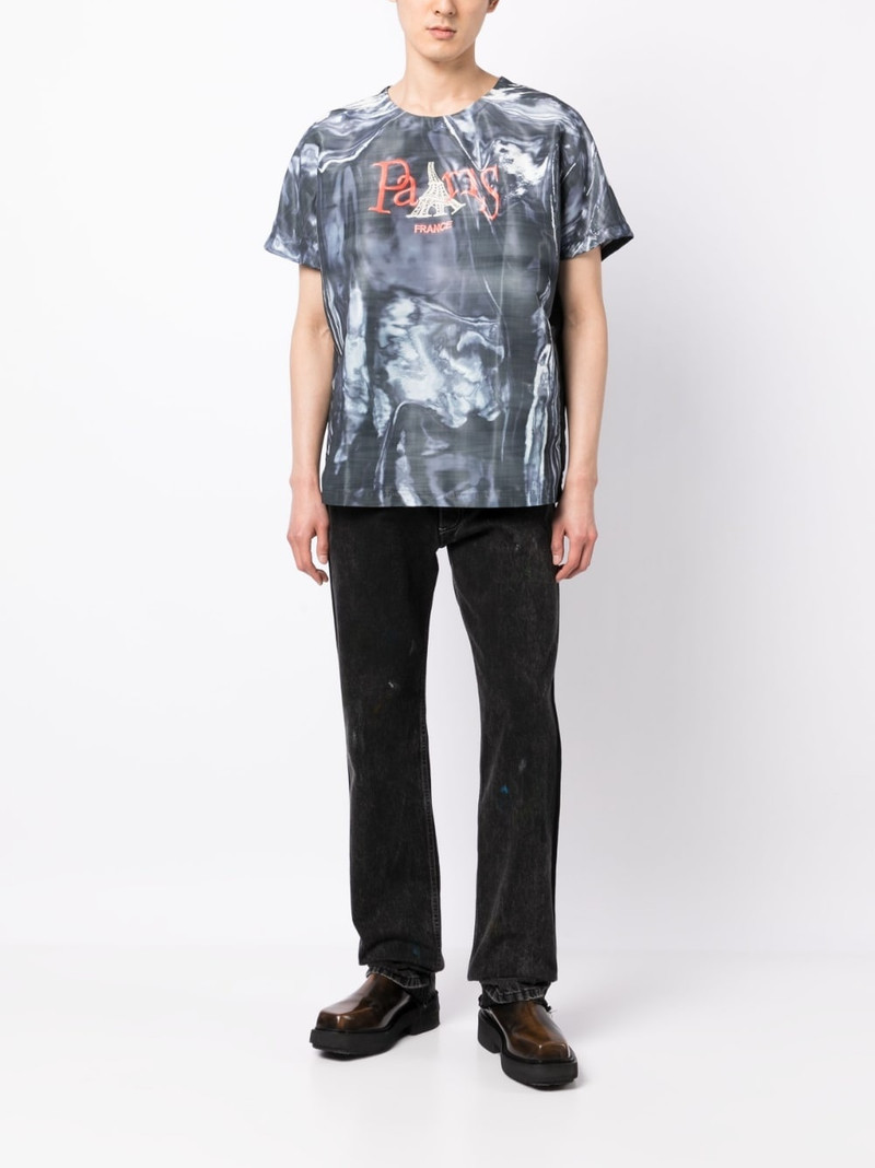 doublet graphic-print cotton T-shirt outlook