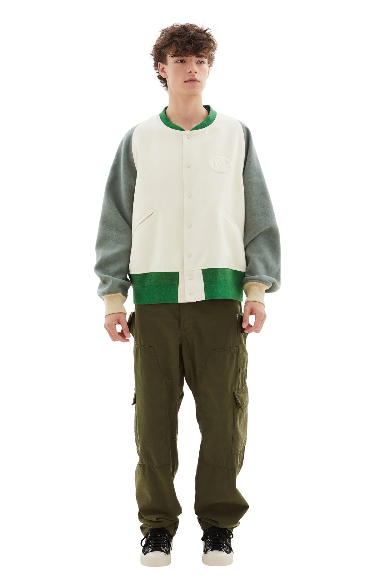 VARSITY VSVM JACKET (GREEN) - 2