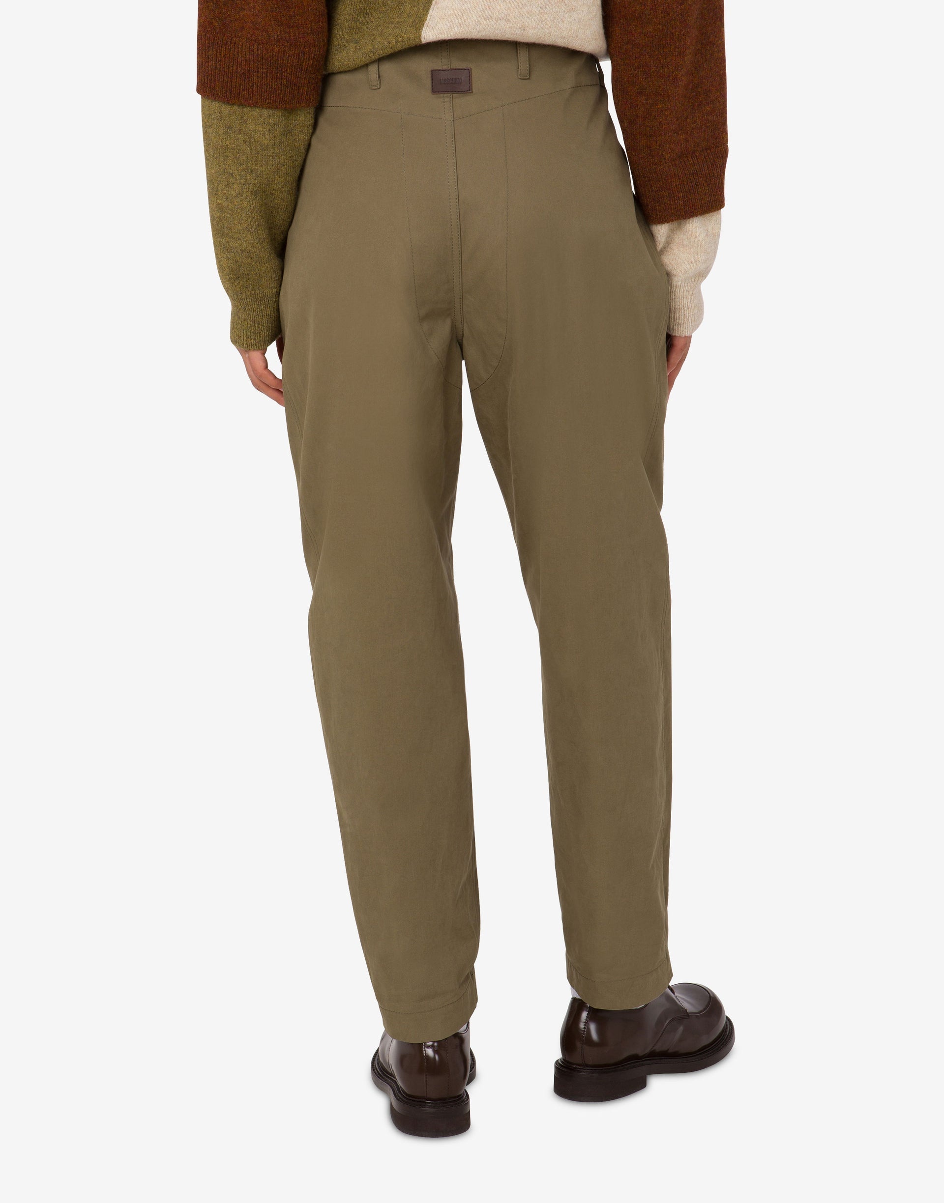 COTTON DIAGONAL PANTS - 3