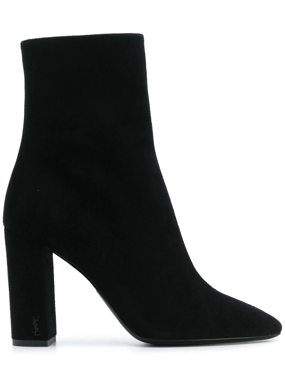 Loulou 95 zip booties - 1