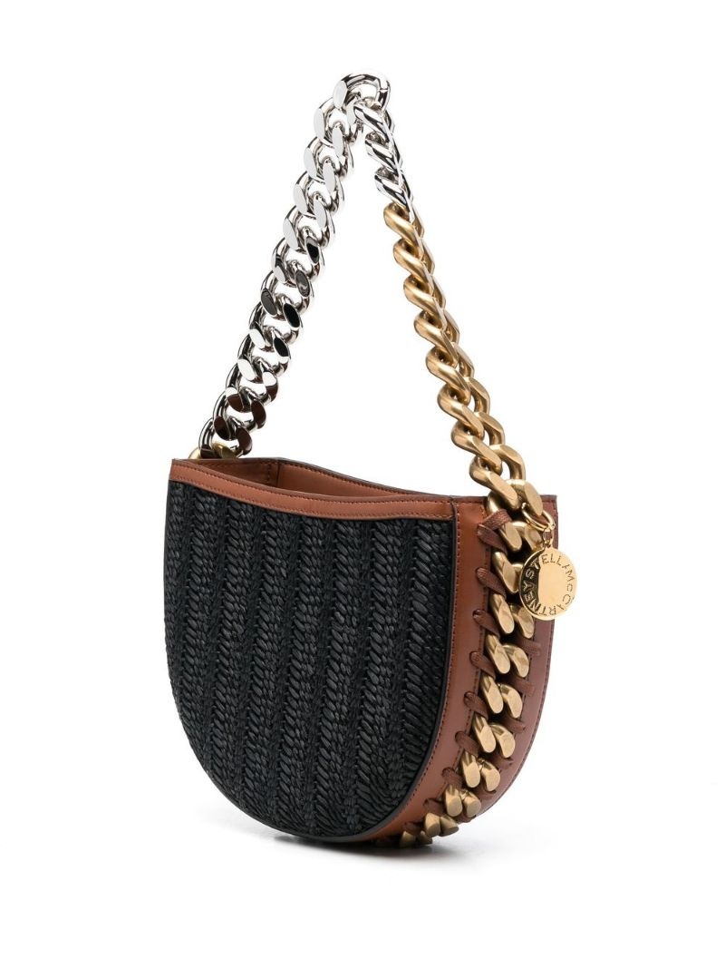 Frayme woven shoulder bag - 3