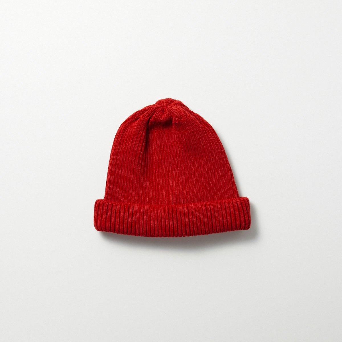 ROT-5021-DRED ROTOTO - Cotton Roll Up Hat - Dark Red - 1
