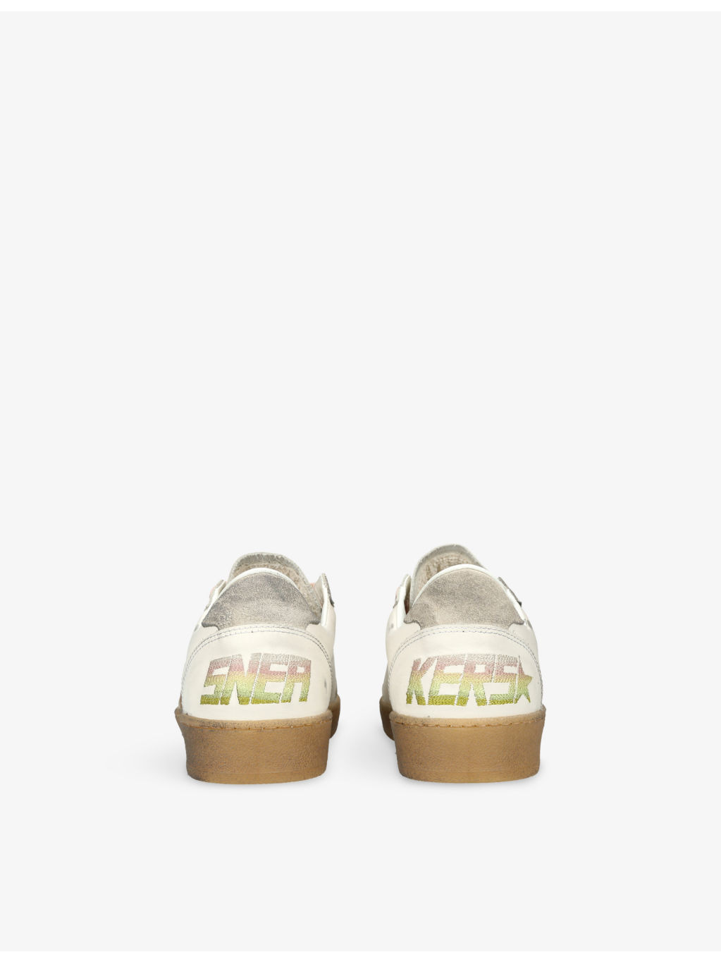 Women’s Ball Star Leather Low-Top Trainers - 4