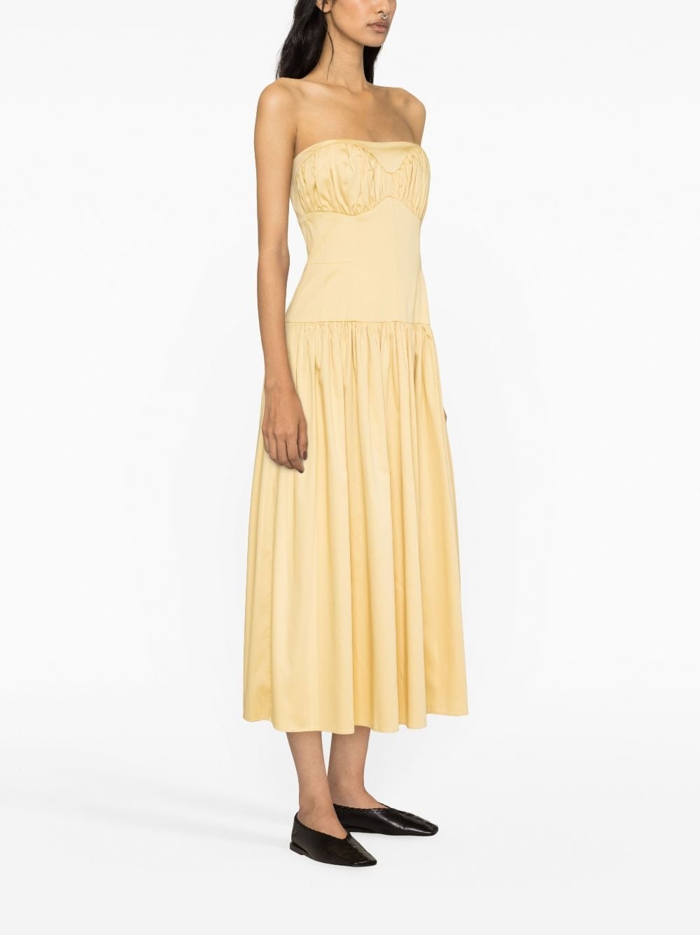 Lauryn strapless midi dress - 6
