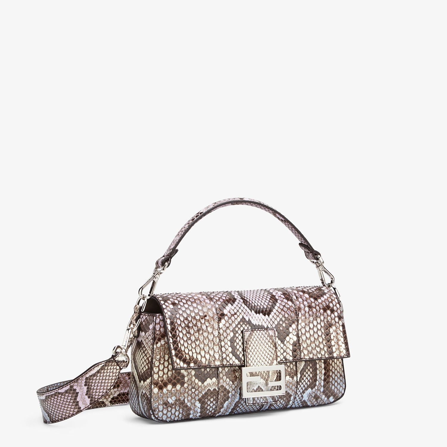 Python leather bag with graduated colors - 2