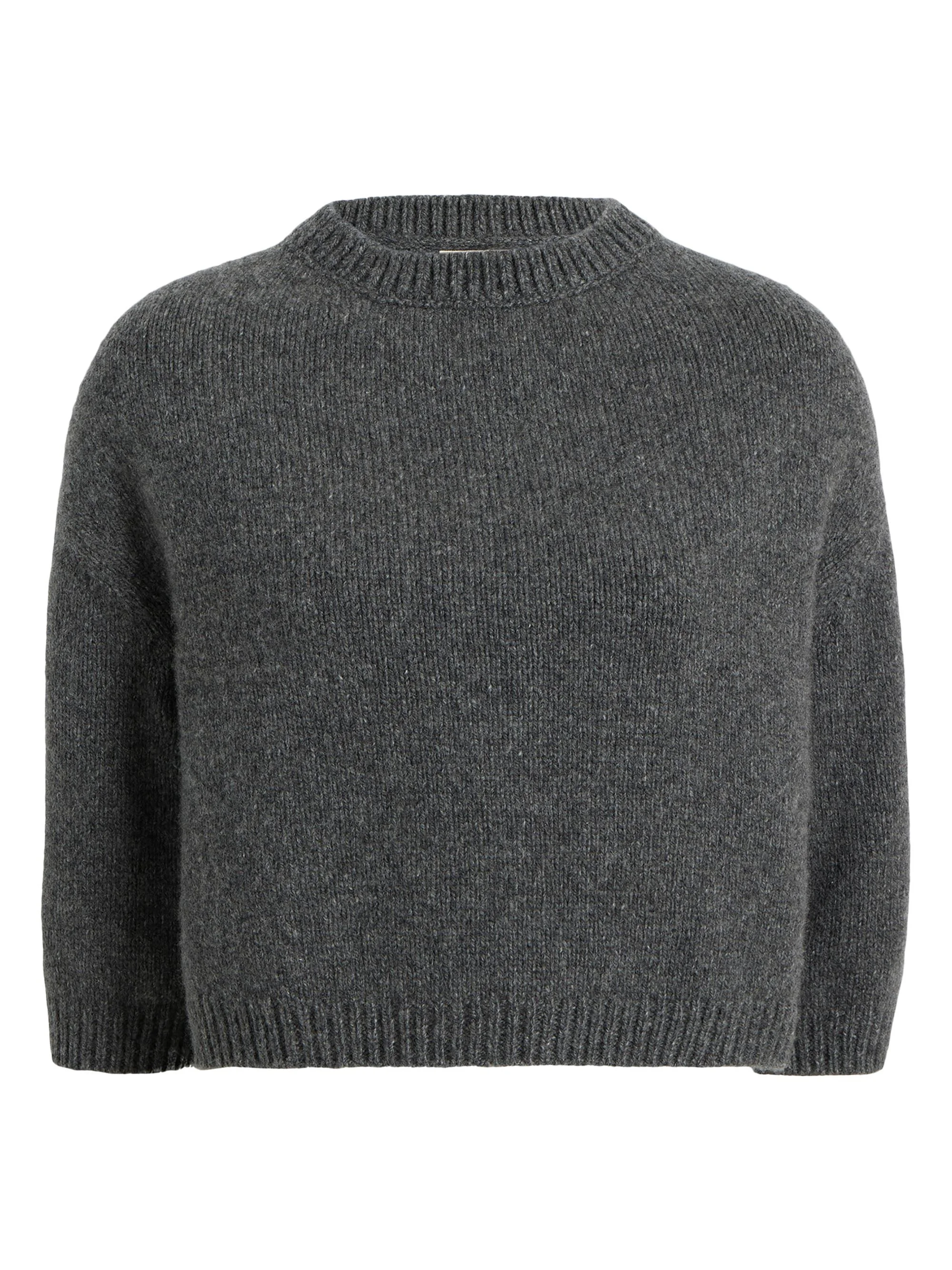 Women's Sabina Drop-Shoulder Cashmere Sweater - Stone - 1