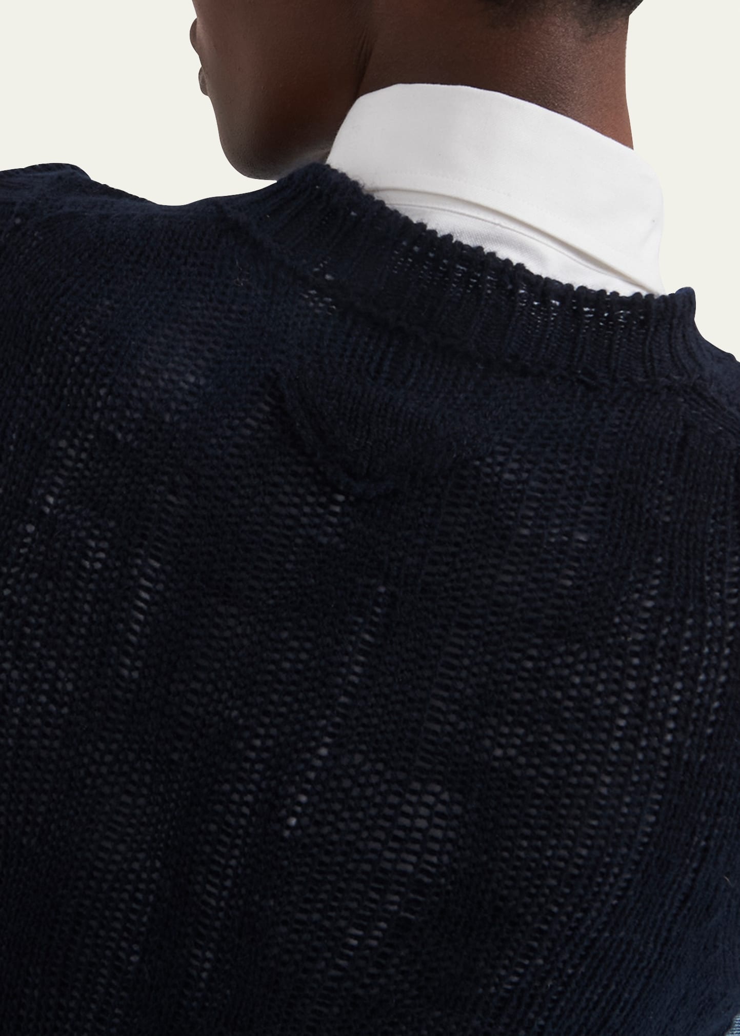 V-Neck Cashmere Sweater Vest - 4