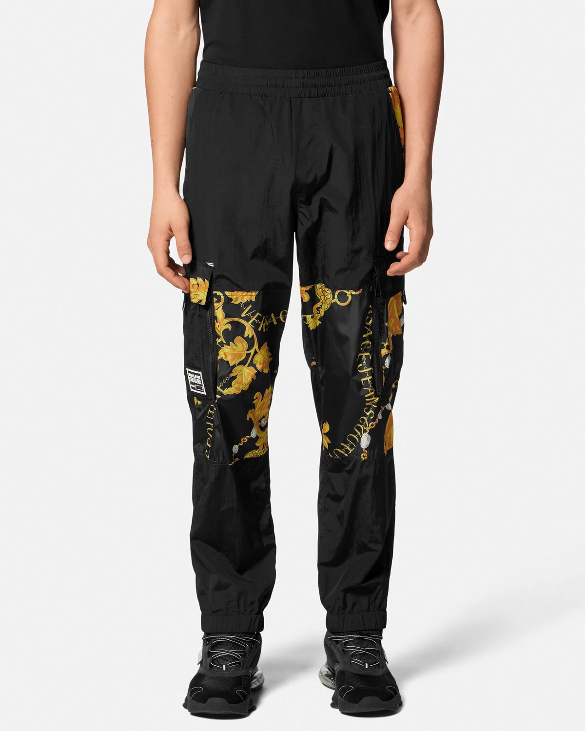 Chain Couture Cargo Pants - 3