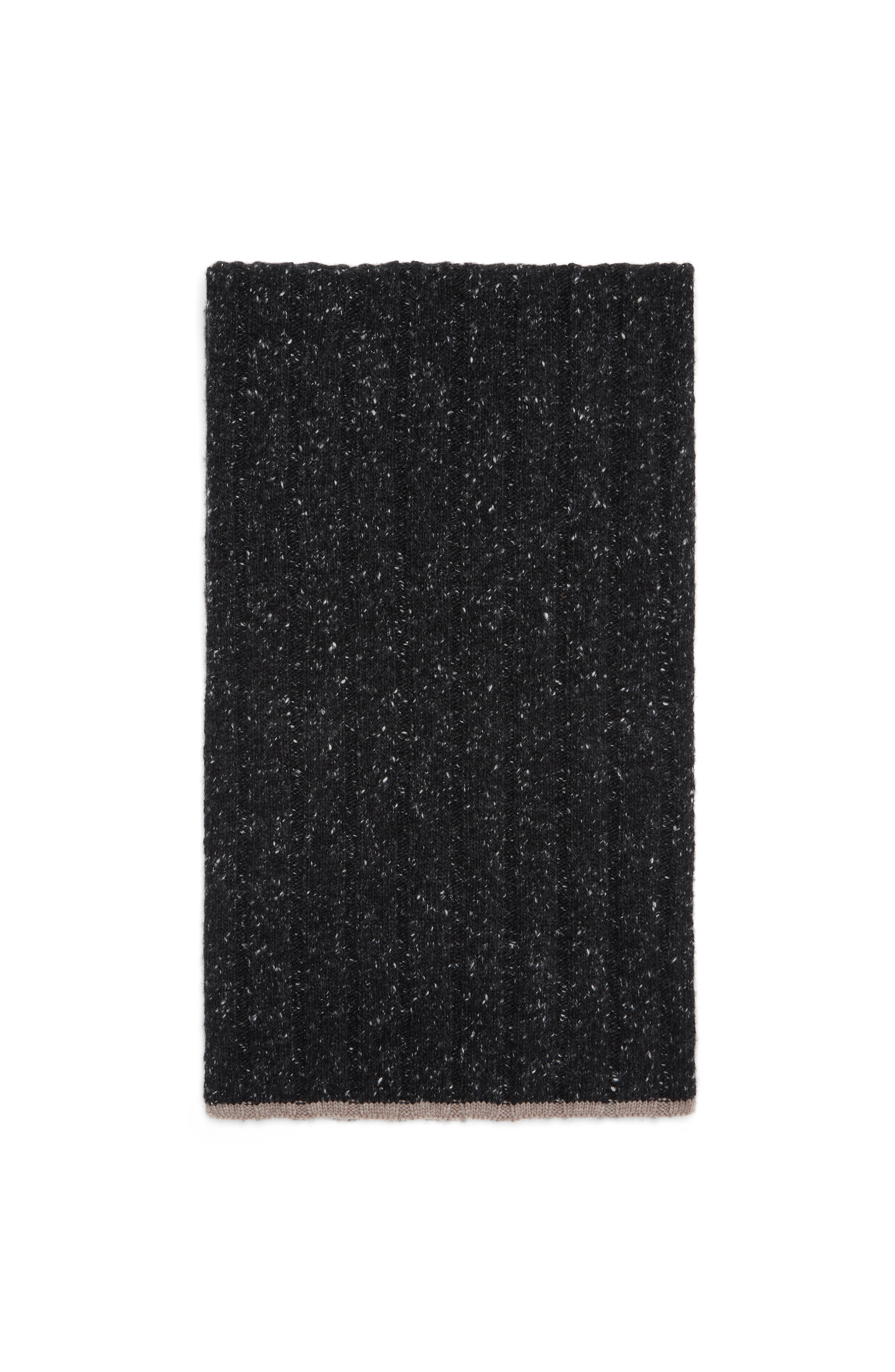 Brunello Cucinelli Cashmere knit scarf in Anthracite at Nordstrom - 1